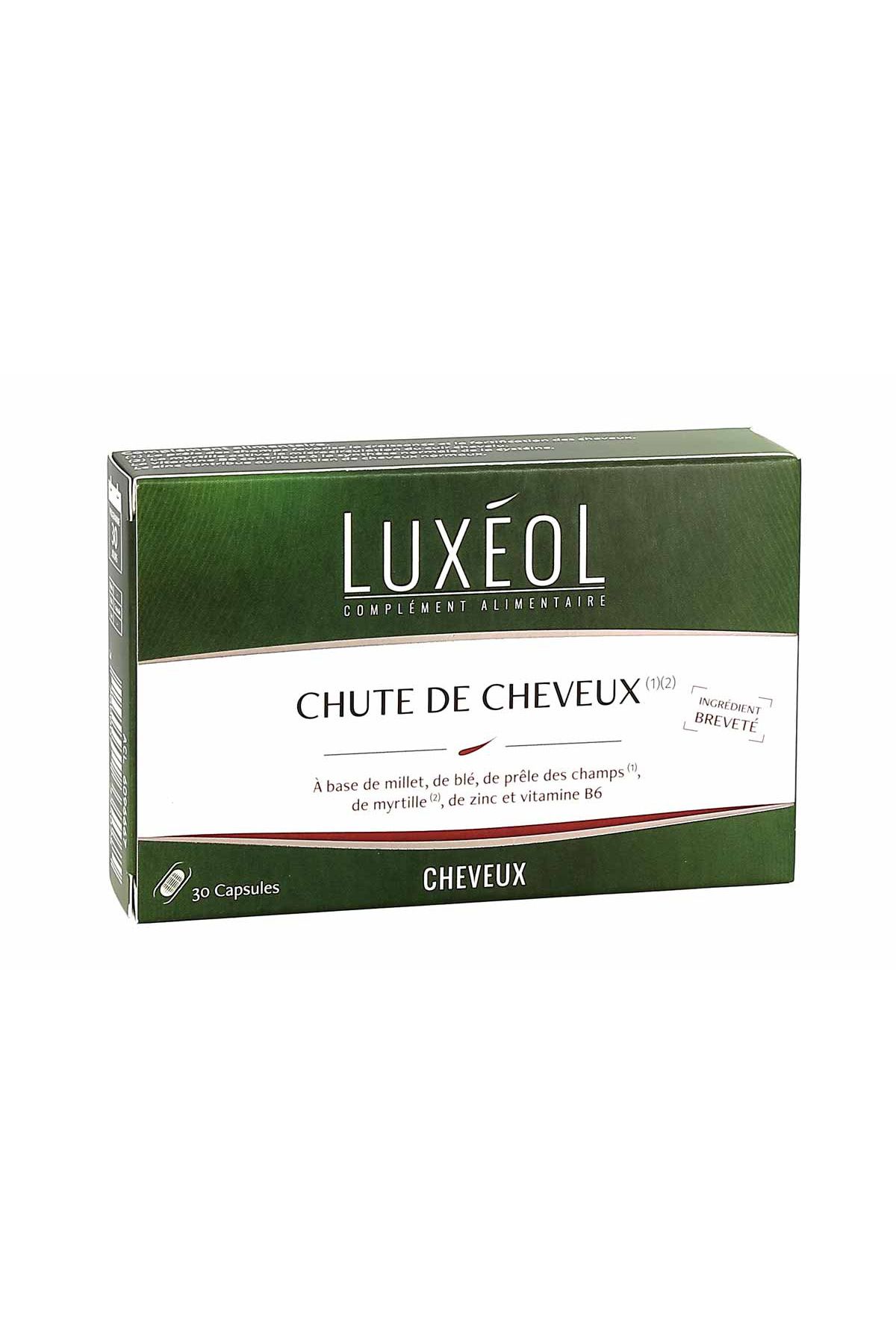 Luxeol Supliment Alimentar, Luxeol, Căderea Părului, Împotriva Căderii Părului, 30 Capsule - One Size