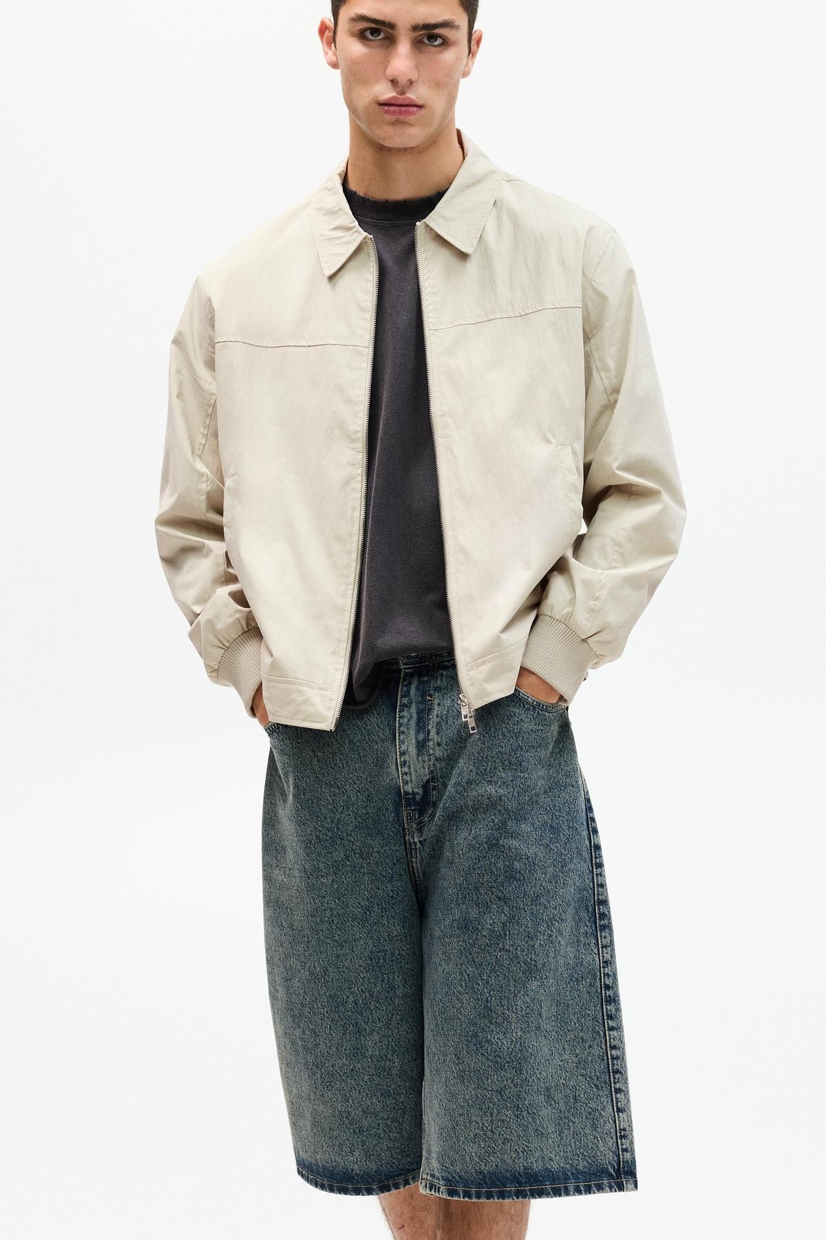 Pull & Bear Şal yakalı hafif ceket