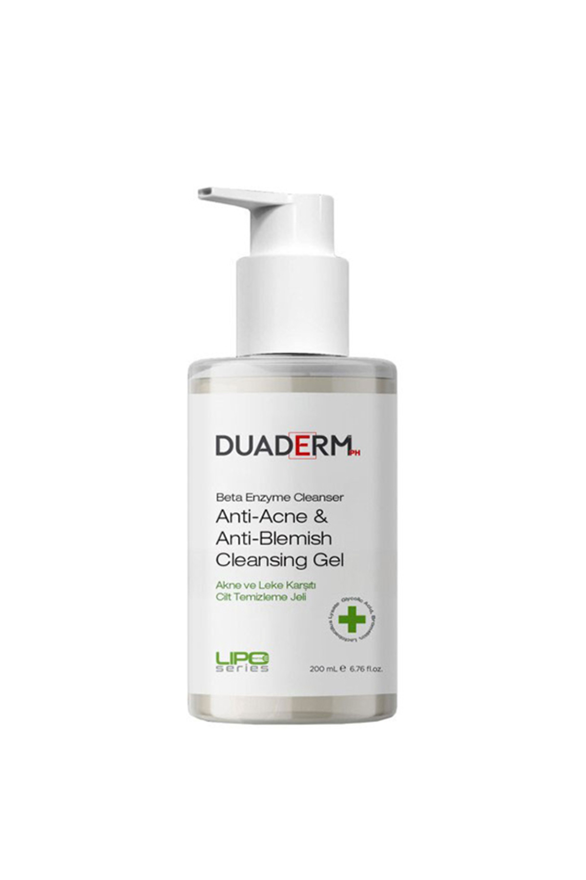 Duaderm Beta Enzyme Anti-Acne and Anti-Blemish Cleansing Gel-200 ml