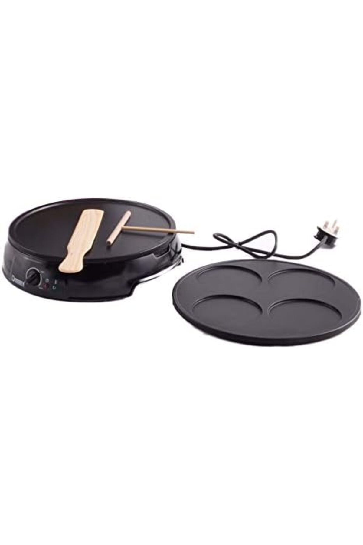 Dessini-Electric Crepe Maker: Precise Temperature Control for Perfect Pancakes, 12 Inch Non-Stick Gr 2