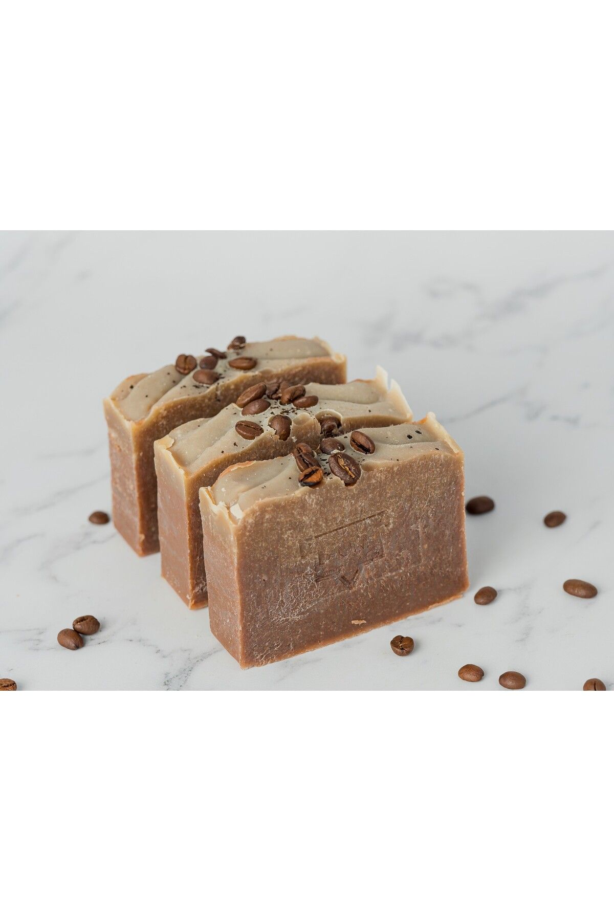 BeOne Cosmetics-Coffee Waterfall - Handmade, 100% natural, exfoliating, coffee aroma soap 5