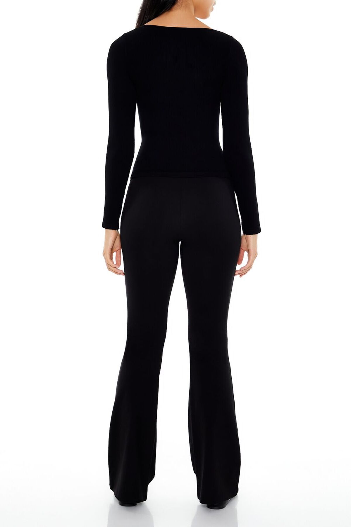 Forever 21 Katlanabilir Bel Flare Tayt