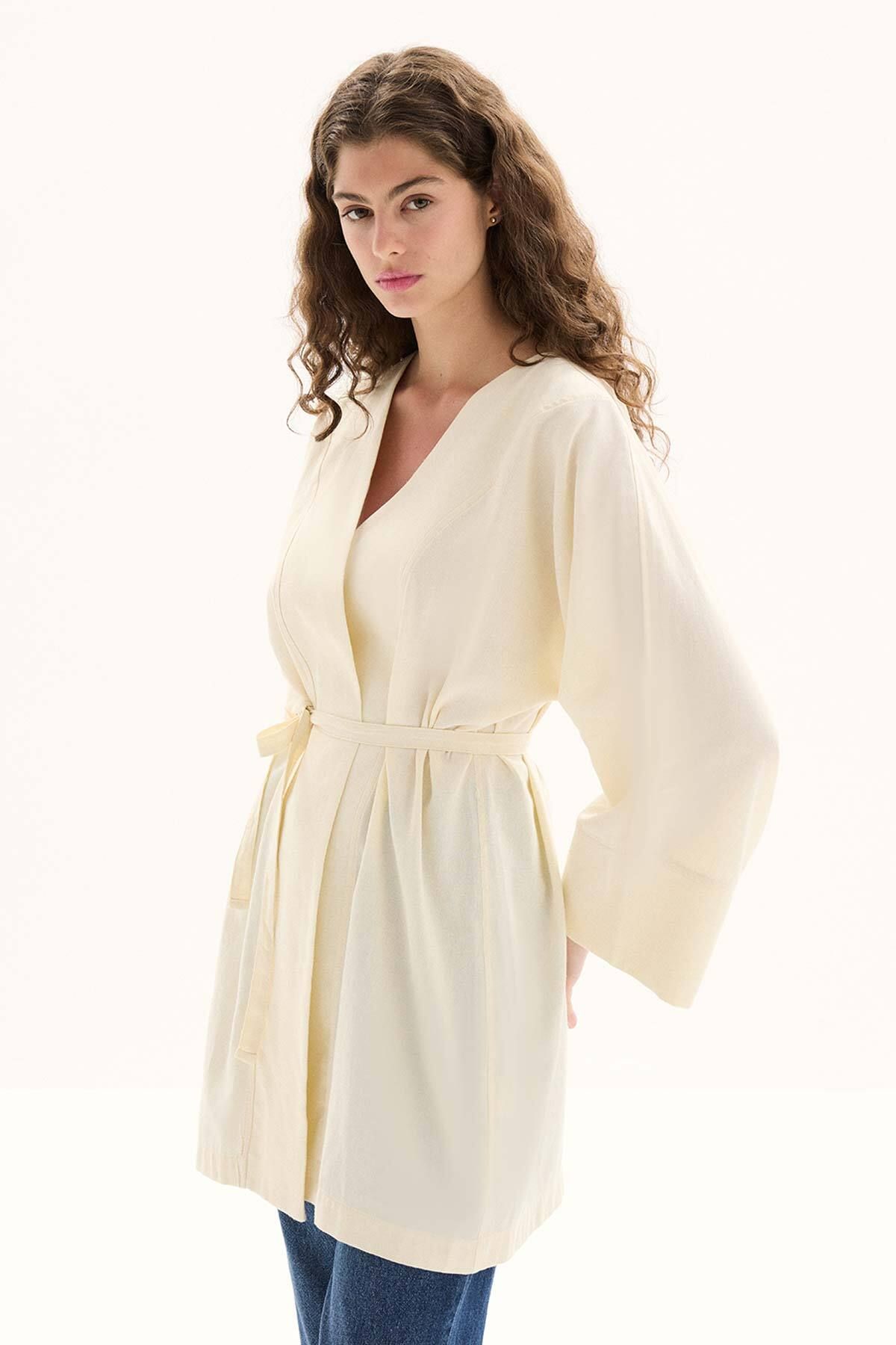 Hooopstore Naturel Vanilya Kimono