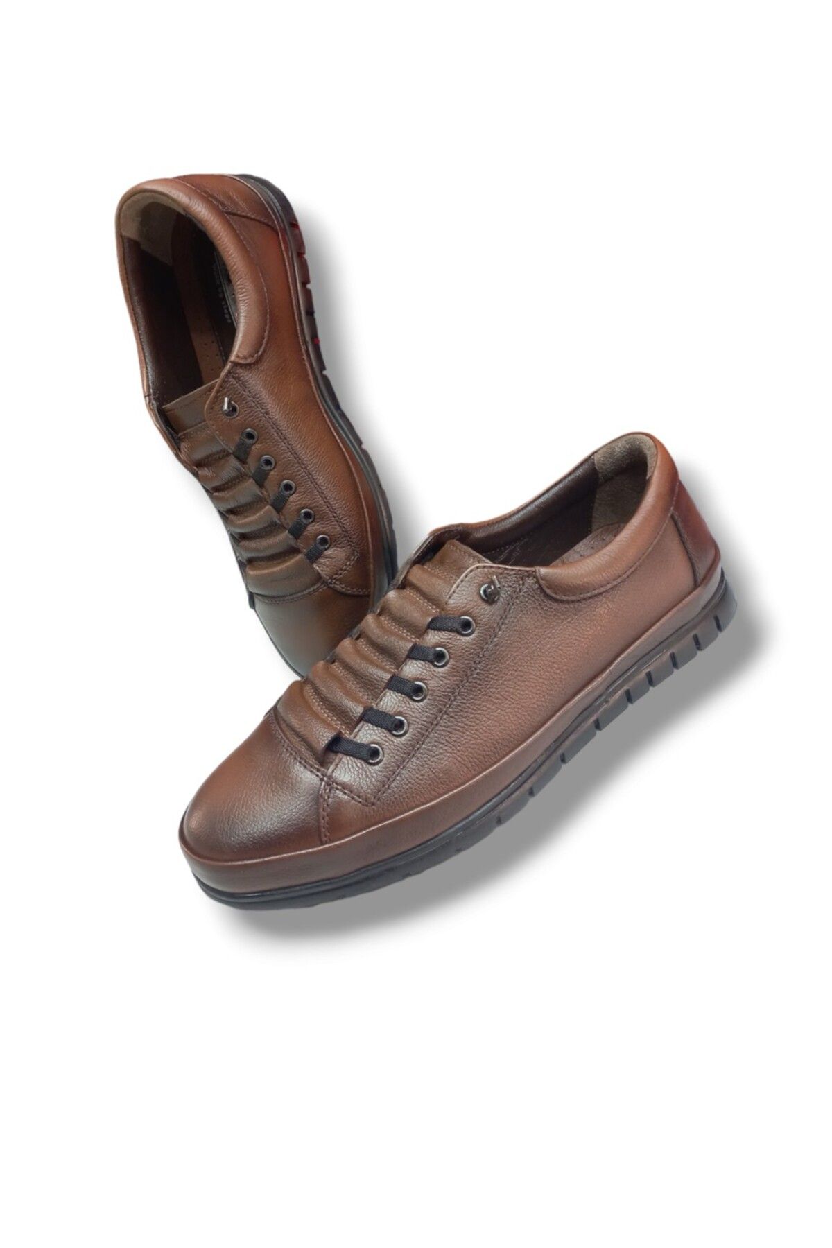 Growish GR192 Hakiki Deri Gizli Bağcıklı Erkek Sneaker Ayakkabı