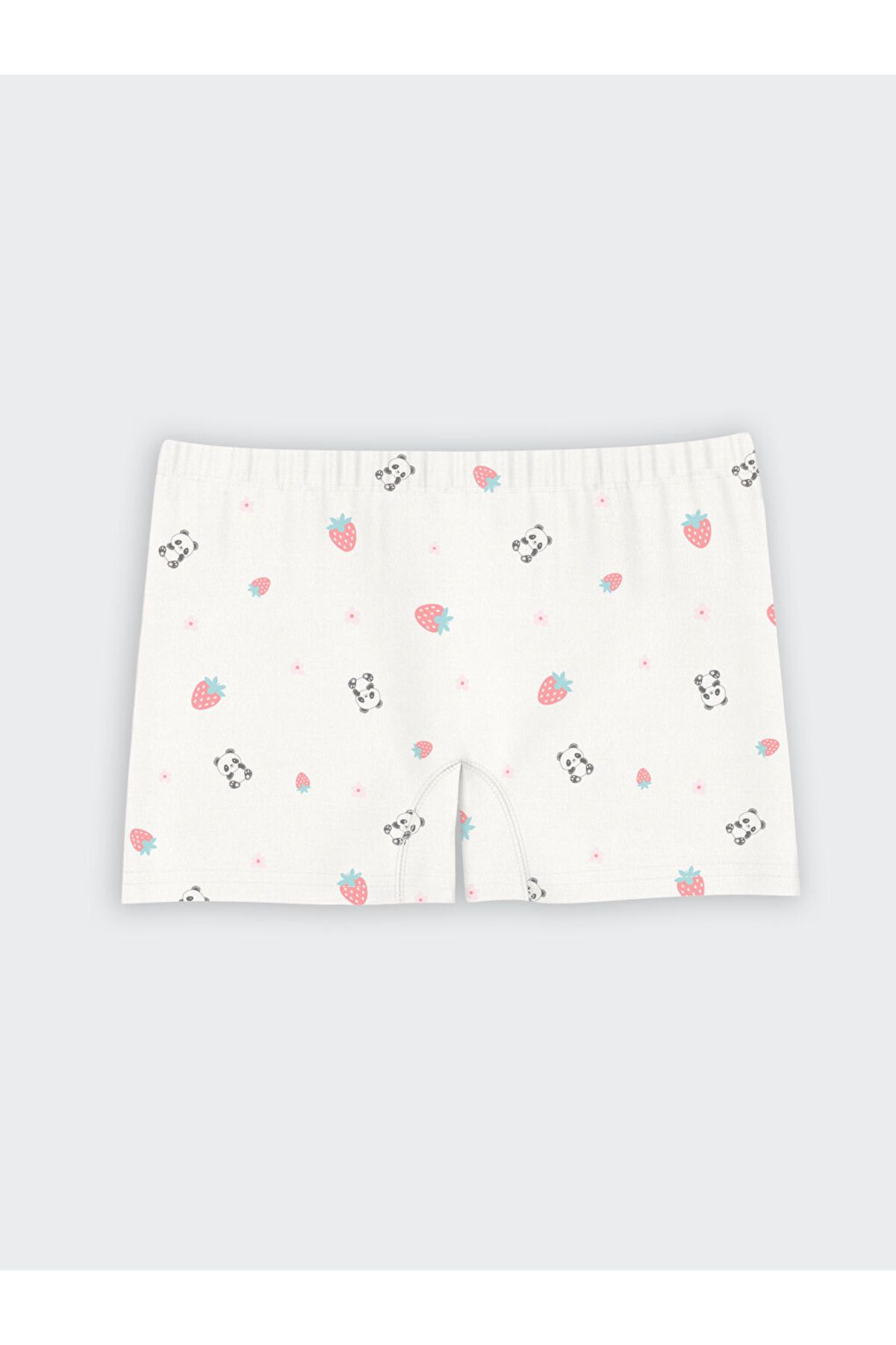 LC Waikiki-Νέα Σεζόν Εκτυπωμένος Κοριτσίστικος Boxer 3 τεμαχίων - S5MM64Z4 3