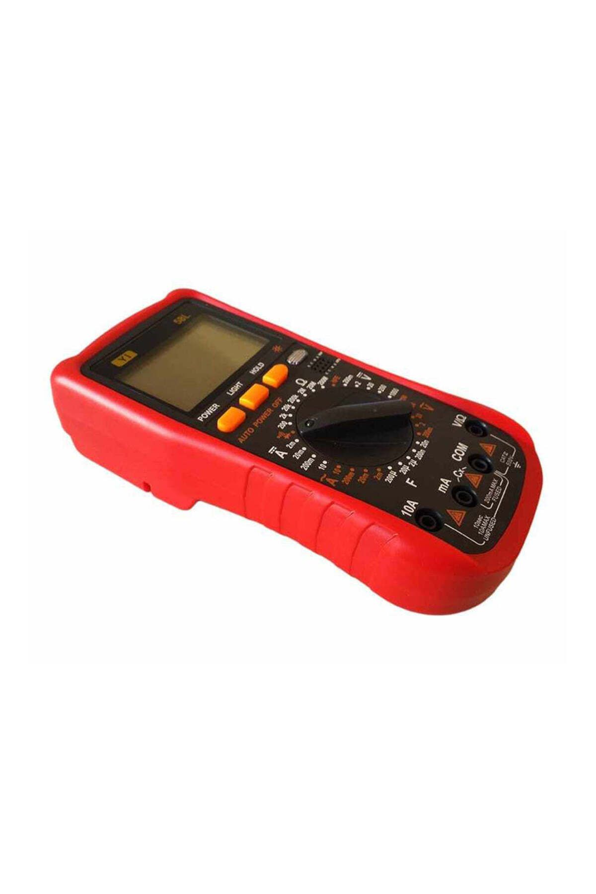 divendi-ro-Digital multimeter YI-58L, multifunctional, with LCD display and 4 digits, red 3