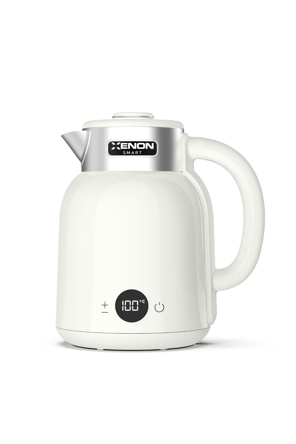 Xenon Smart Akıllı Kettle 1.5 lt Wi-Fi 2200 W App ile Kontrol Sesli Asistan Destekli Su Isıtıcı Krem X7101