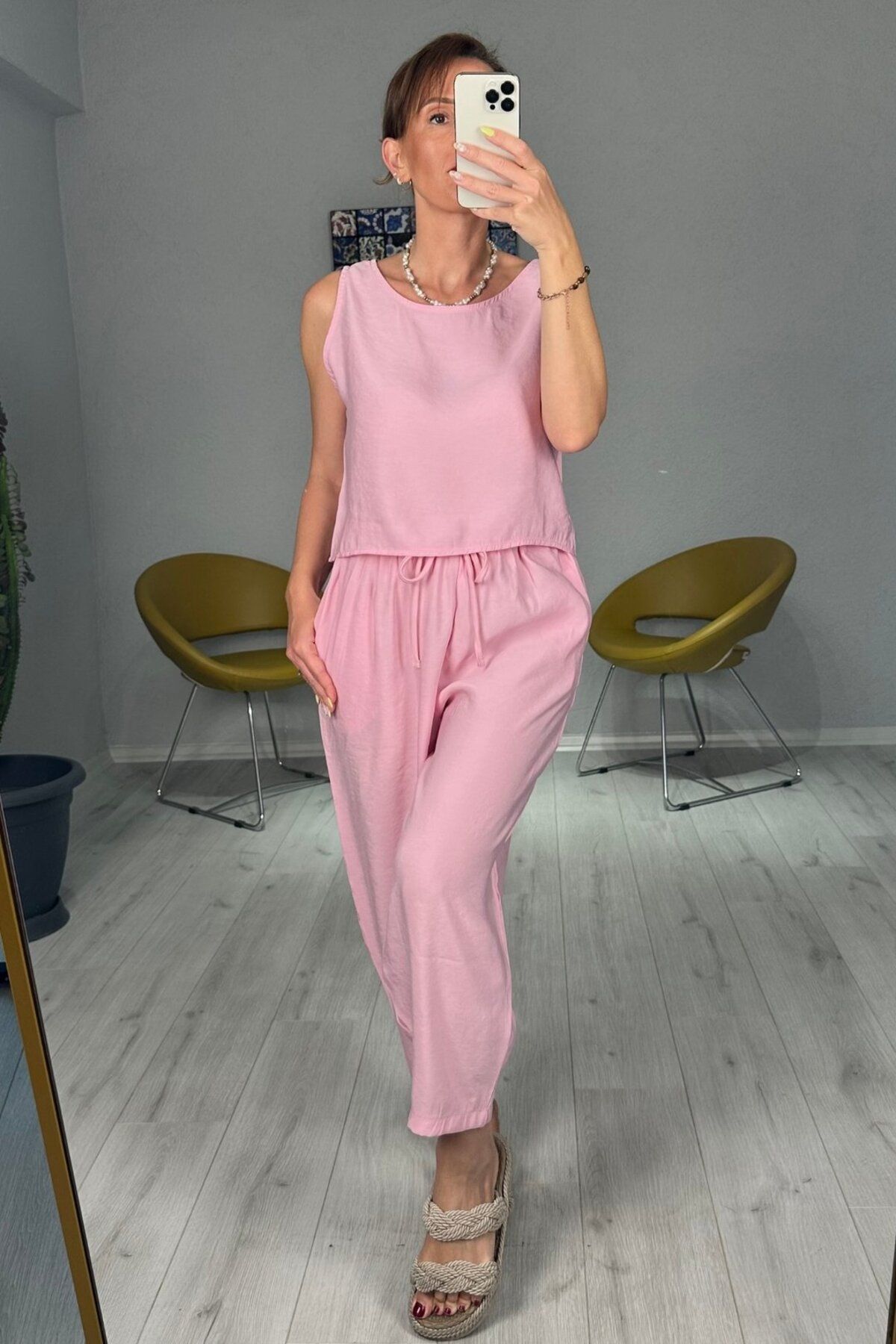 lady special Modal Kumaş Atlet Pantolon Takım