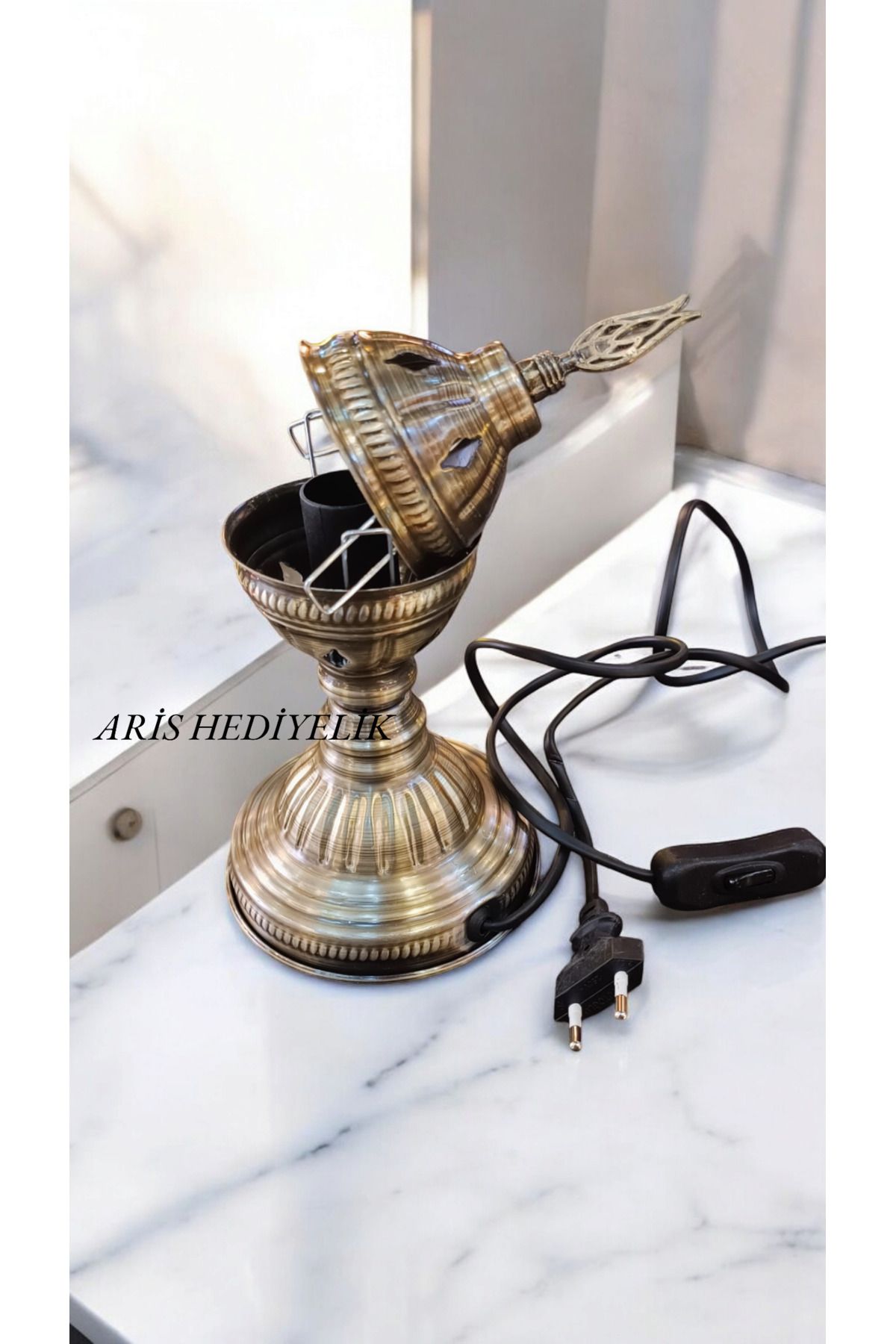 ARİS HEDİYELİK Camsız Masa Lambası Aparatı