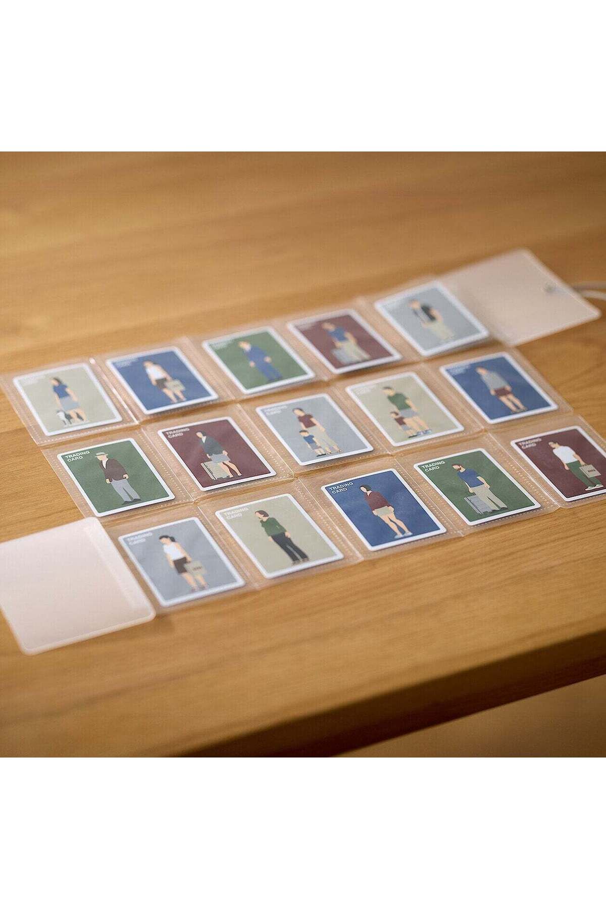 Muji-Viewable-at-once Card file, 15 Pockets 5