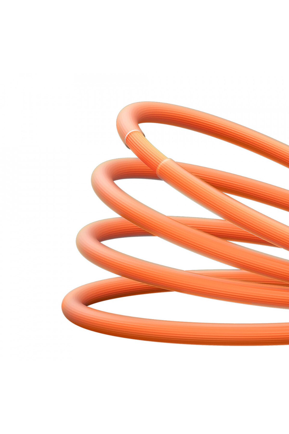 Baseus-USB to Lightning Fast Charging Data Cable, 2.4A, 2m - Baseus CoolPlay Series (CAKW000507) - Orange 6