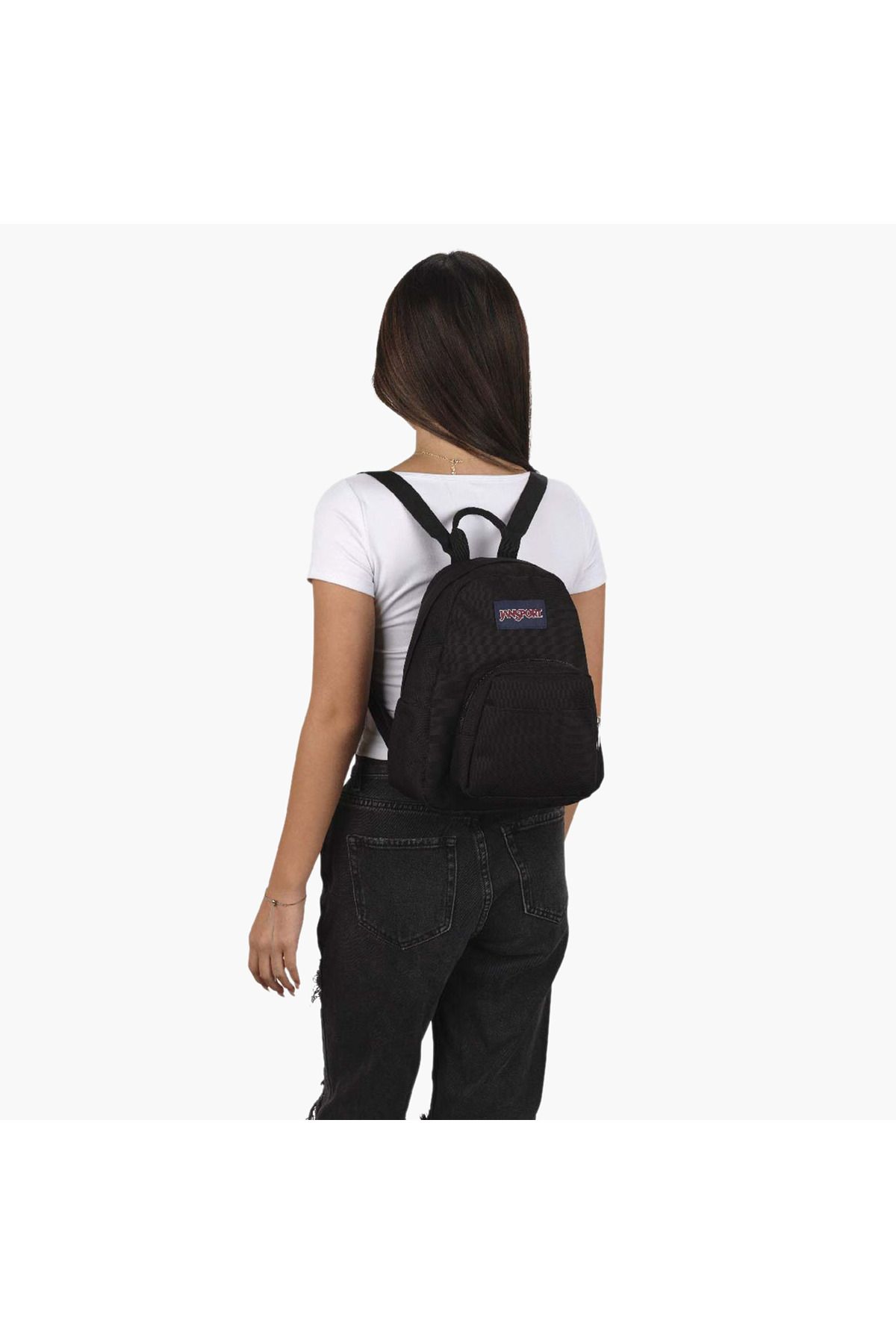 Jansport-Solid Backpack with Adjustable Straps and Zip Closure - 60.02x39.7x45.72 cms 6