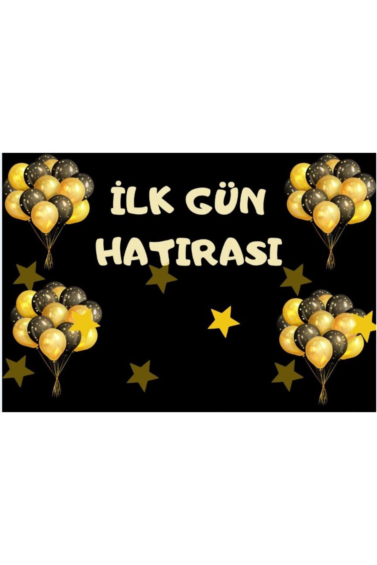 PROMISEBACKDROP2 İLK GÜN HATIRASI 150x200 KUMAŞ PANO OKUL ETKİNLİK