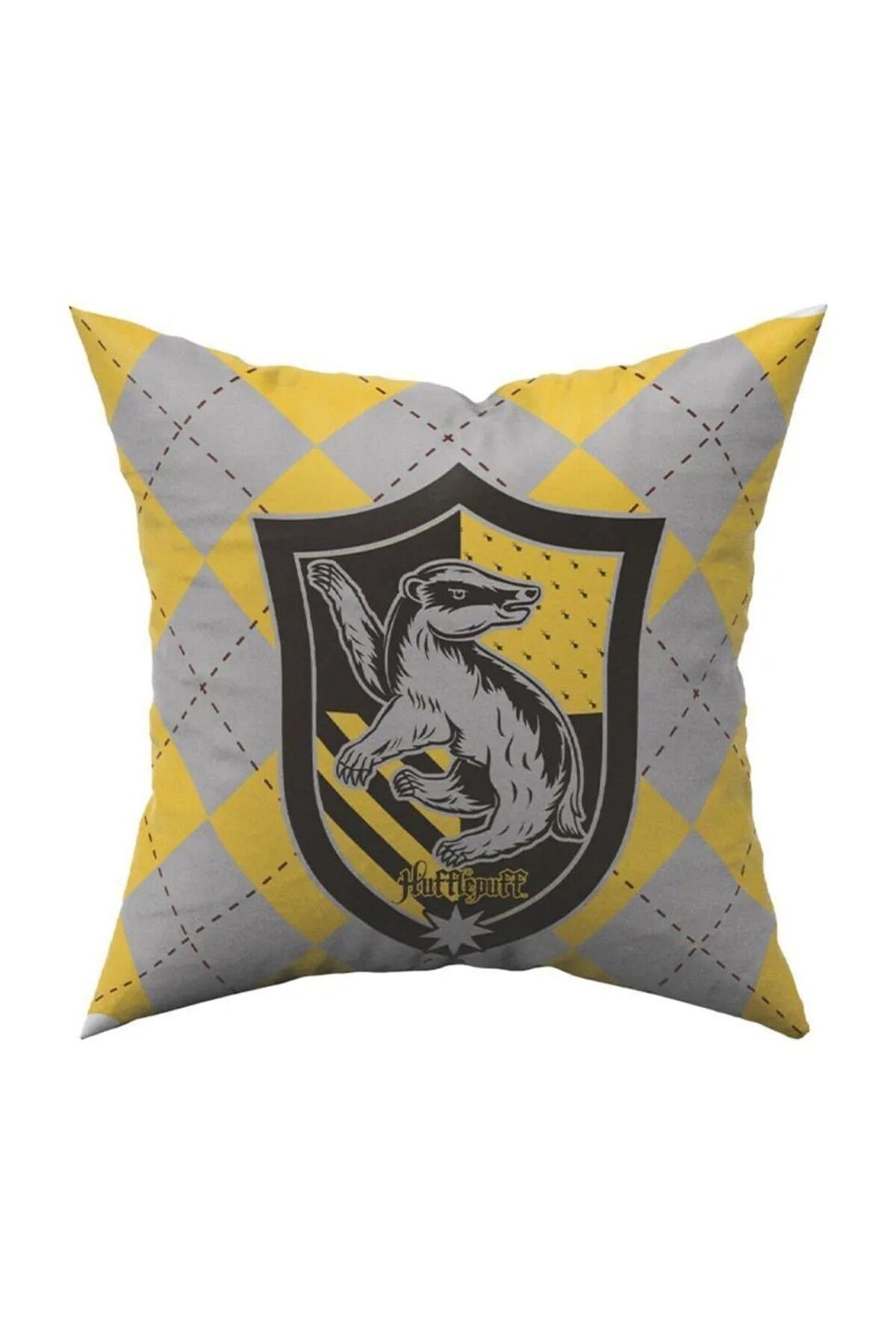Miniso Harry Potter Lisanslı Yastık - Huflepuff