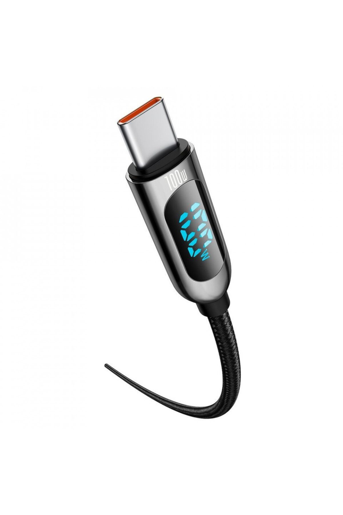 Baseus-Type-C to Type-C data cable, 100W, 2m, Baseus Display (CATSK-C01) - Black 4