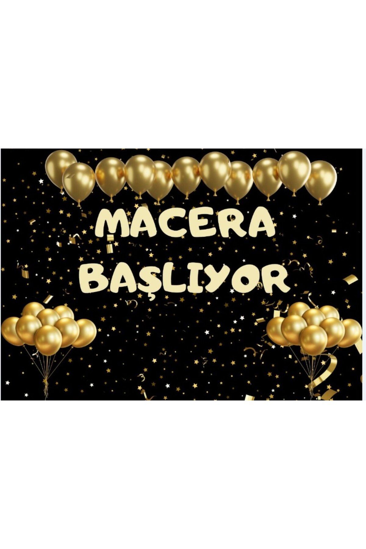 PROMISEBACKDROP2 MACERA BAŞLIYOR 150x200 KUMAŞ /PANO OKUL ETKİNLİK