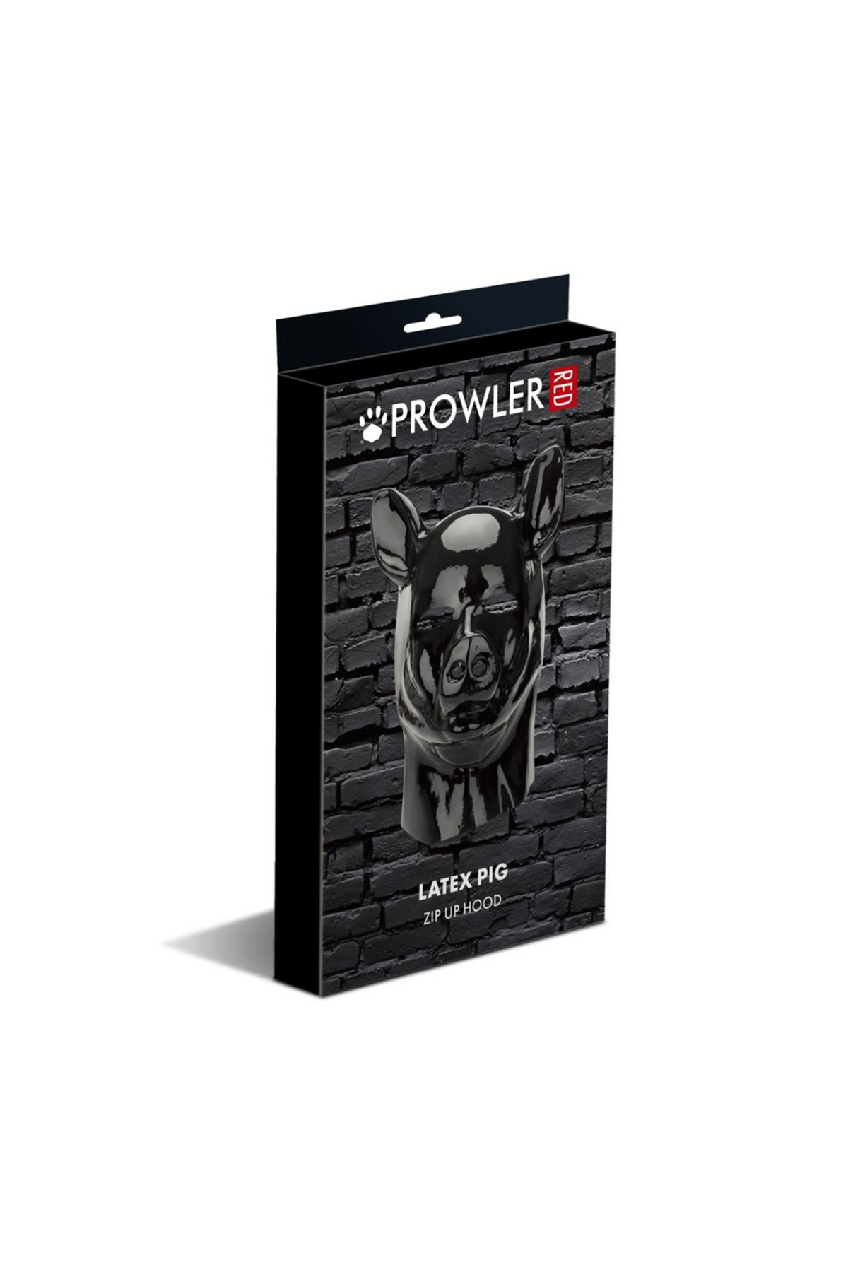 POWER LED-Latex Mask, Prowler Red, Pig model, Black 2