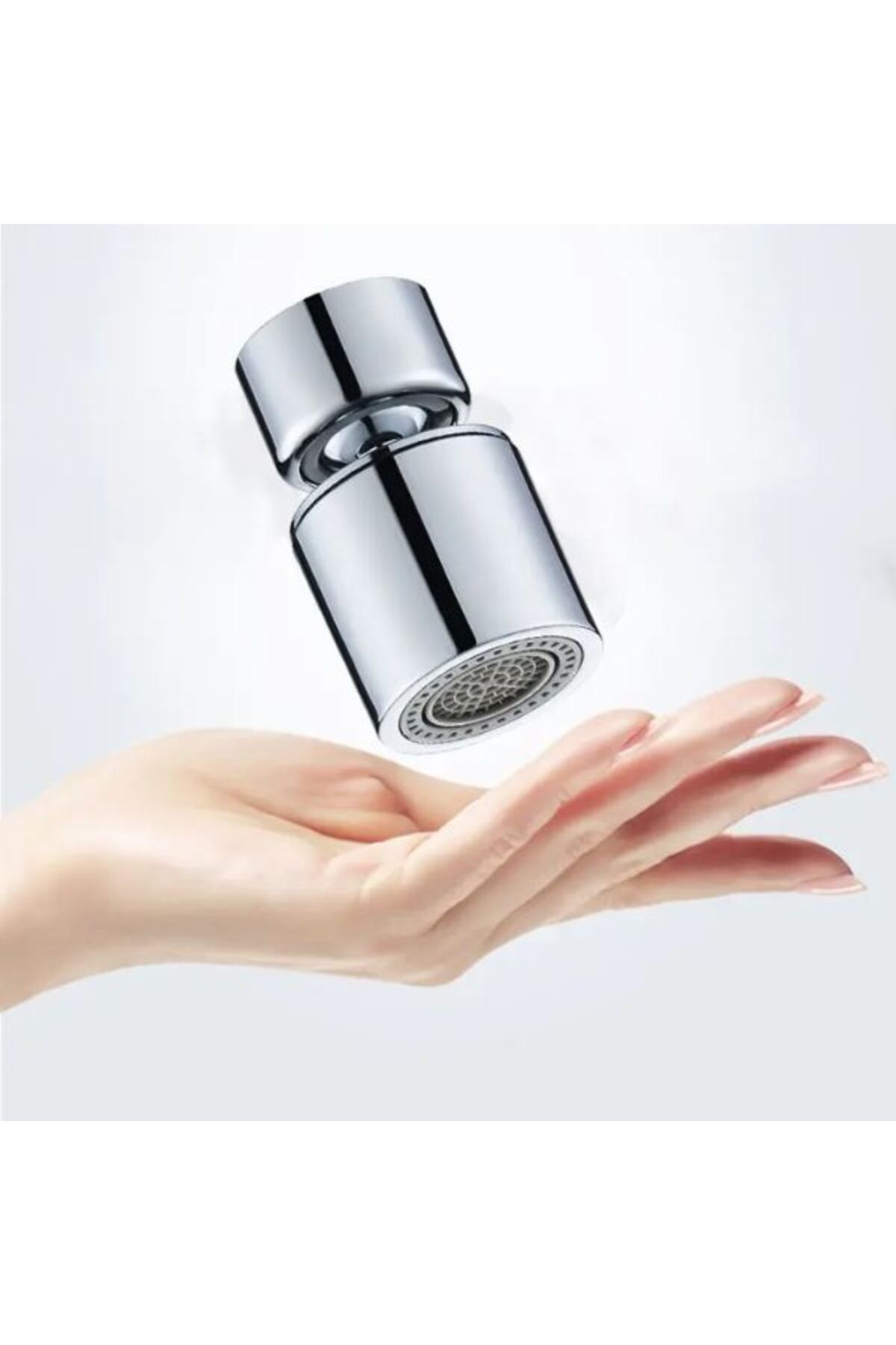 divendi-ro-Universal rotary extension for tap with M22 thread, 2 working modes - Silver 5