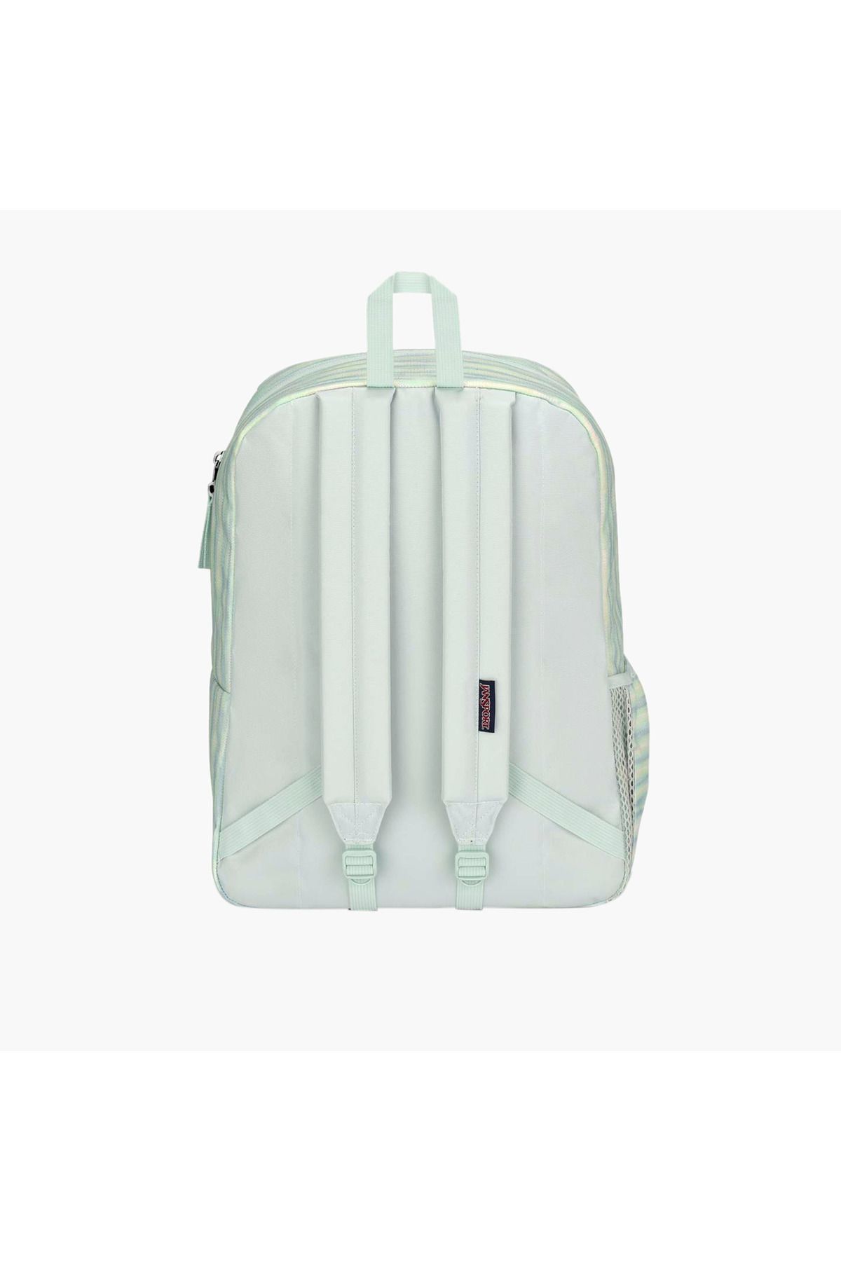 Jansport-Striped Backpack with Adjustable Straps and Zip Closure - 60.02x39.7x45.72 cms 2