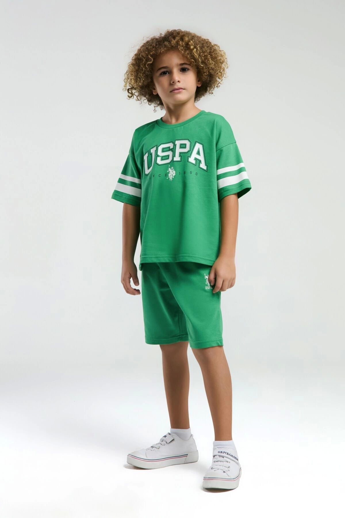 U.S. Polo Assn. ERKEK GARSON BERMUDA TAKIM - Yeşil