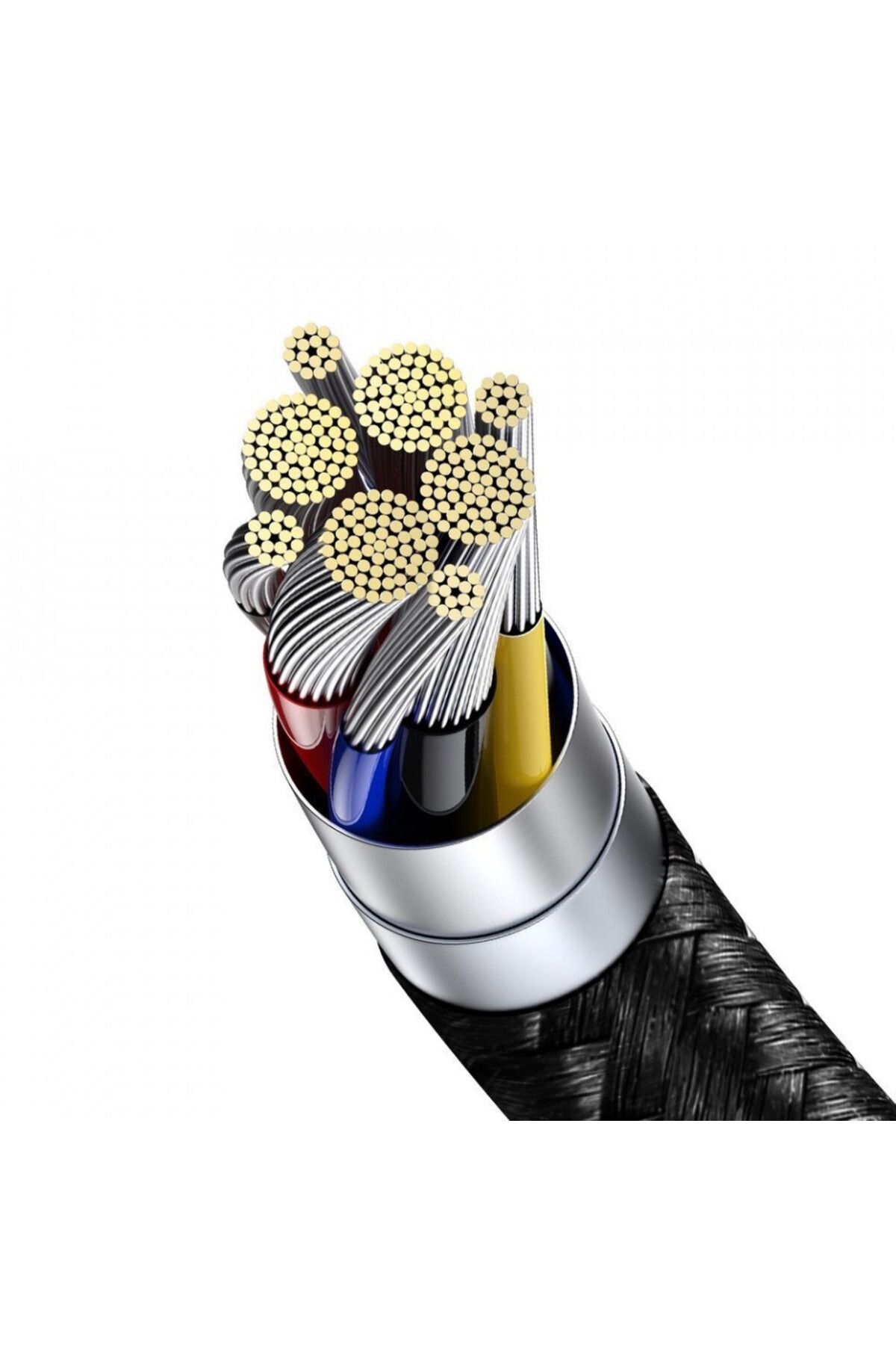 Baseus-Type-C to Type-C data cable, 100W, 2m, Baseus Display (CATSK-C01) - Black 6