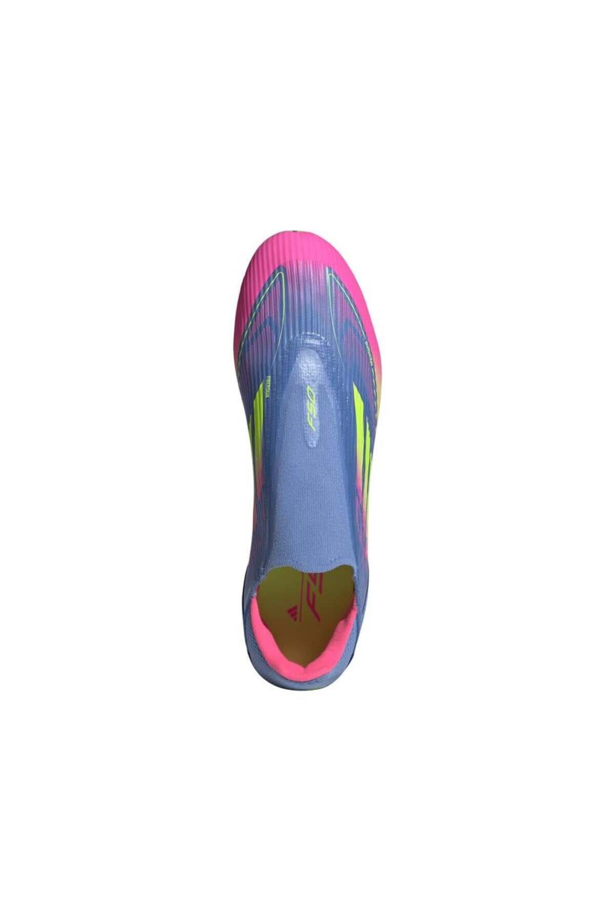 adidas F50 LEAGUE LL FG/MG IE1240 Mavi Krampon görsel 3