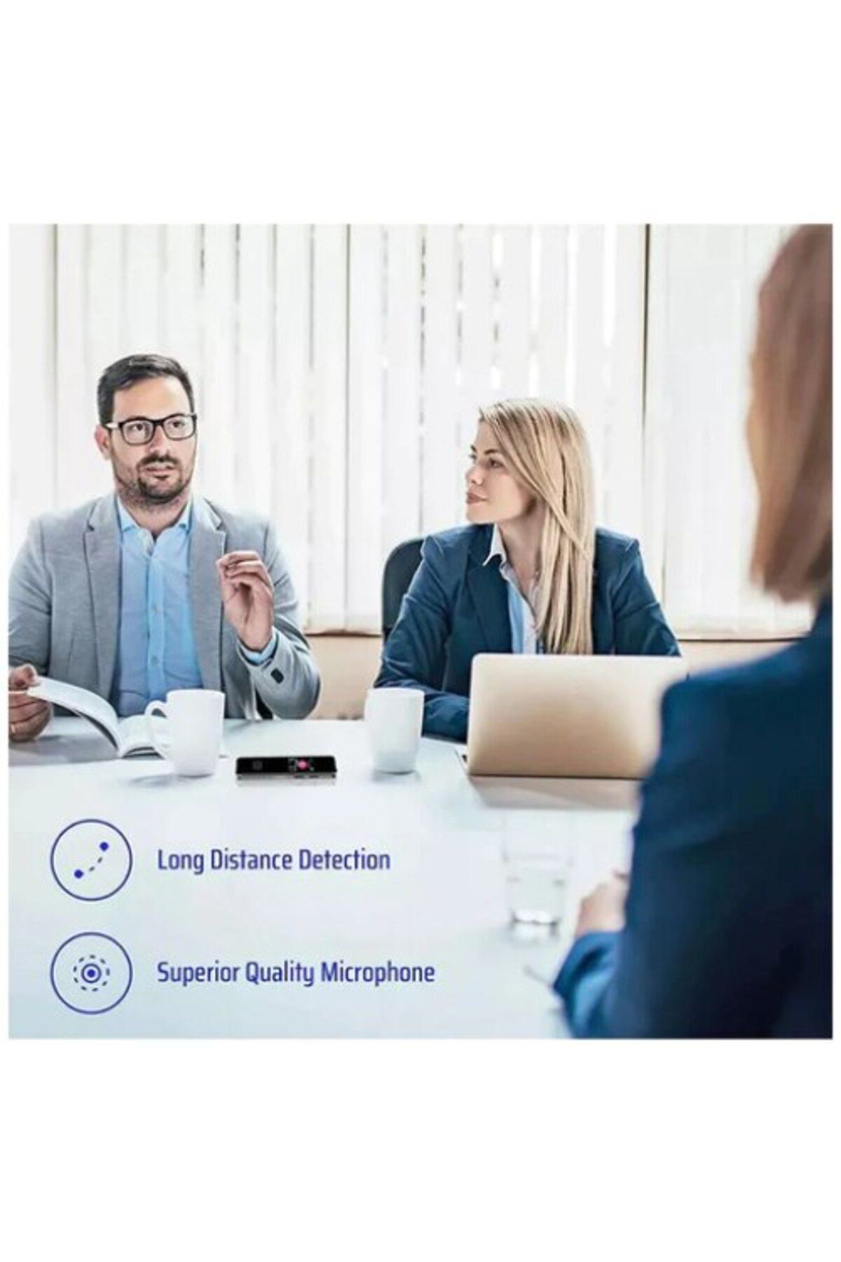 divendi-ro-8 GB recorder Digital display, 3 recording modes and up to 60h battery life 4