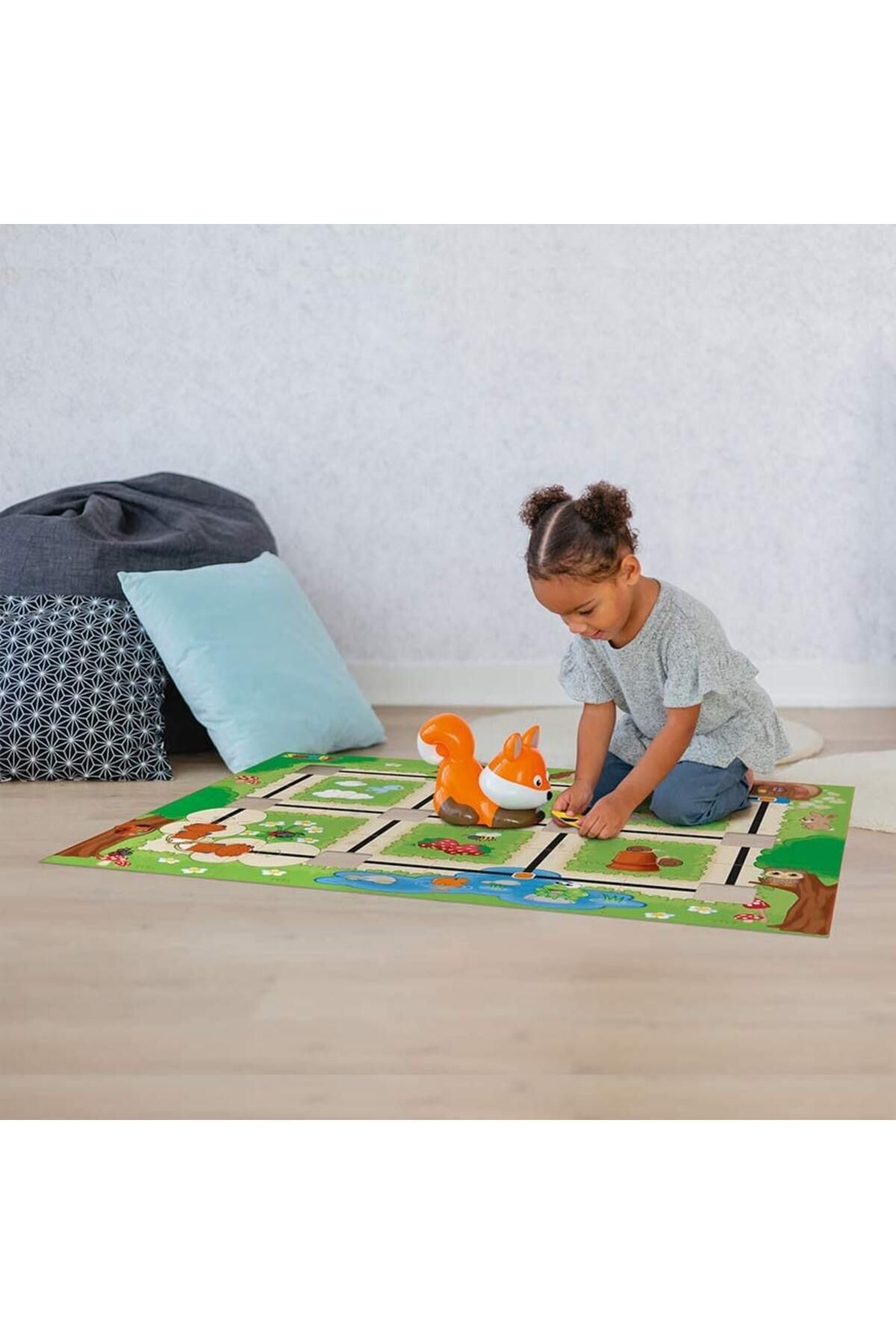 Smoby Toys-Interactive robot Foxy the Fox, 2 programming games, Smoby Smart 5