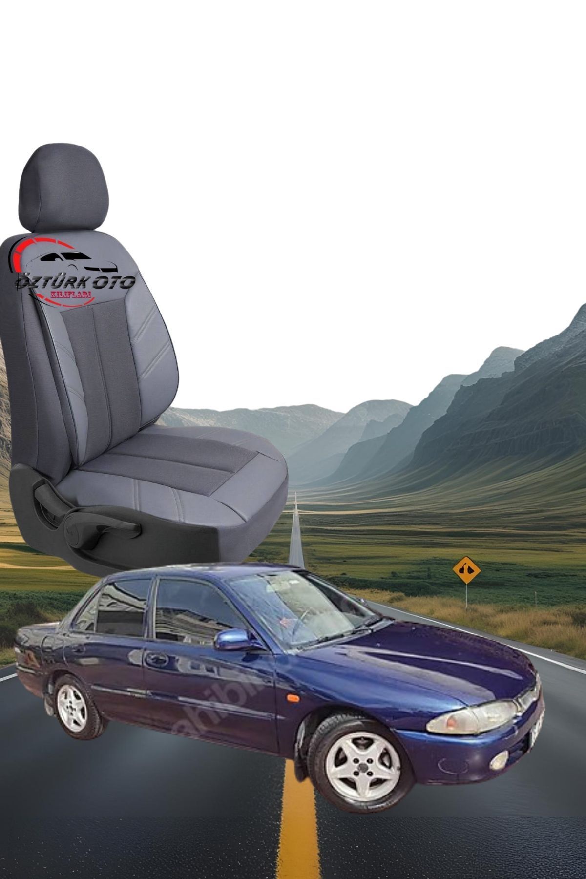 MEVLÜT ÖZTÜRK OTO KILIFLARI Akik Serisi Proton 418 Tam Set Oto Koltuk Kılıfı