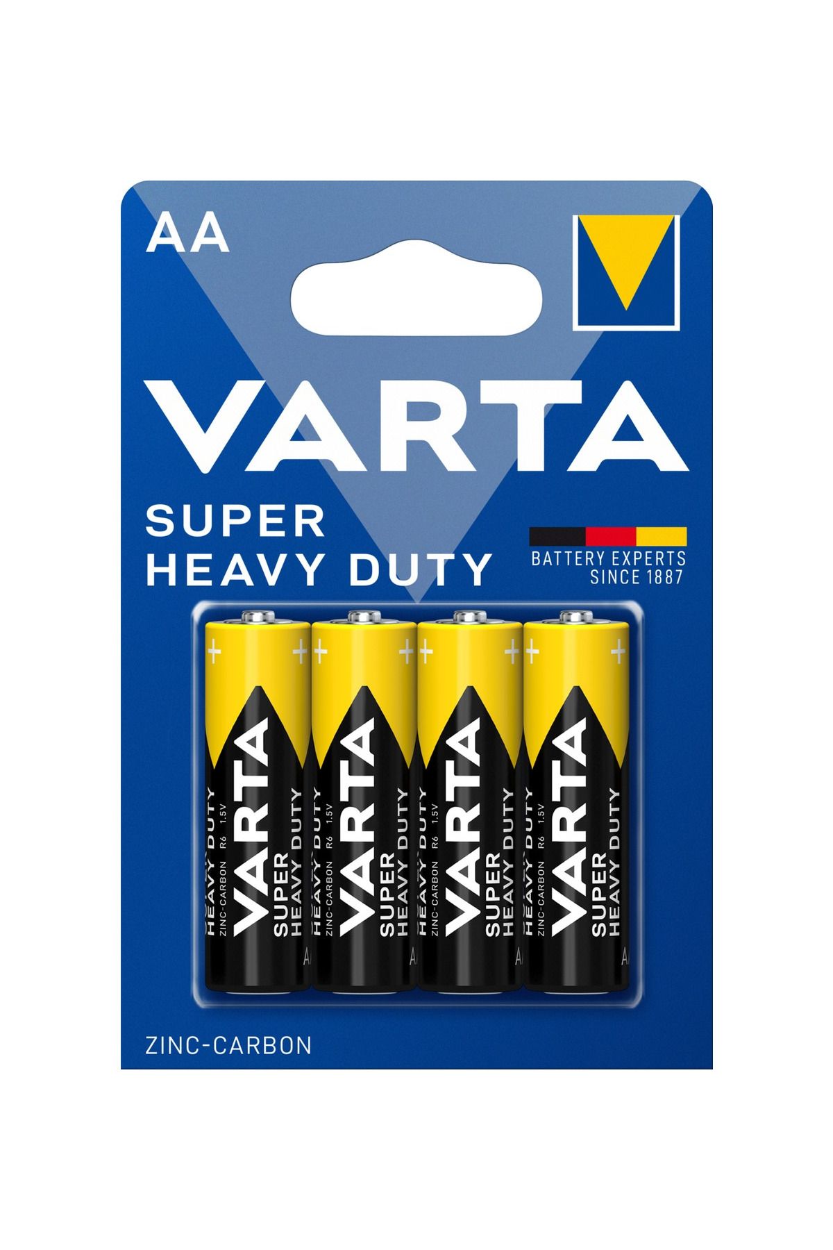 Varta Çinko Karbon Kalem Pil AA 4'lü