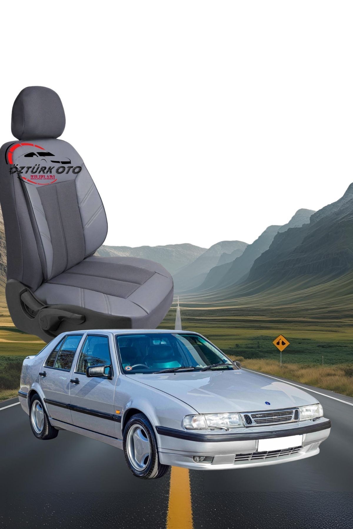 MEVLÜT ÖZTÜRK OTO KILIFLARI Akik Serisi Rover Saab 9000 Tam Set Oto Koltuk Kılıfı