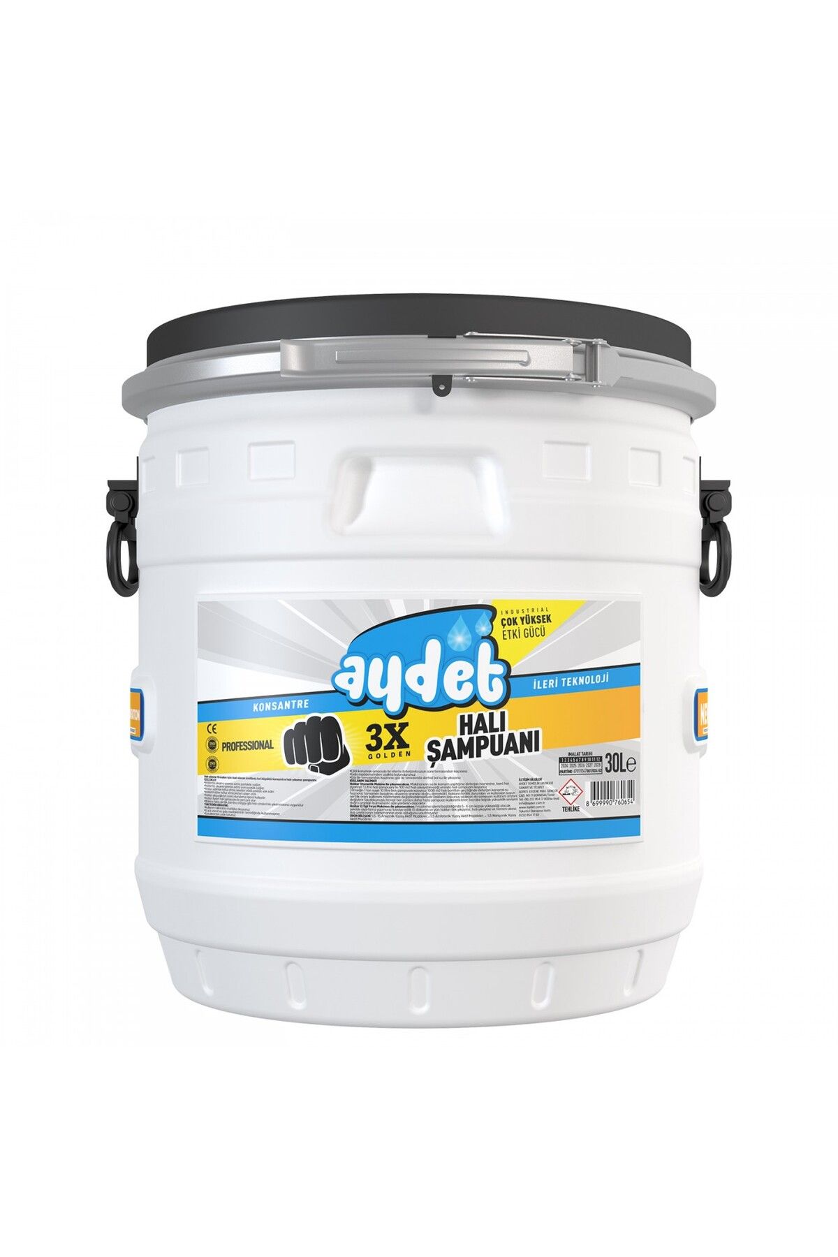 AYDET PROFESYONEL aydet Pro 3X Golden Halı Şampuanı 30 Kg