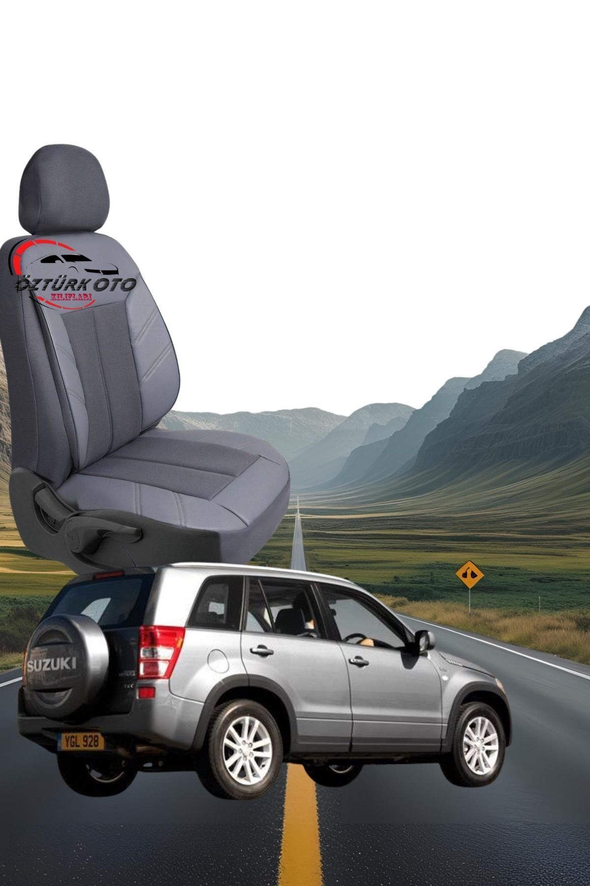 MEVLÜT ÖZTÜRK OTO KILIFLARI Akik Serisi Suzuki Vitara Tam Set Oto Koltuk Kılıfı