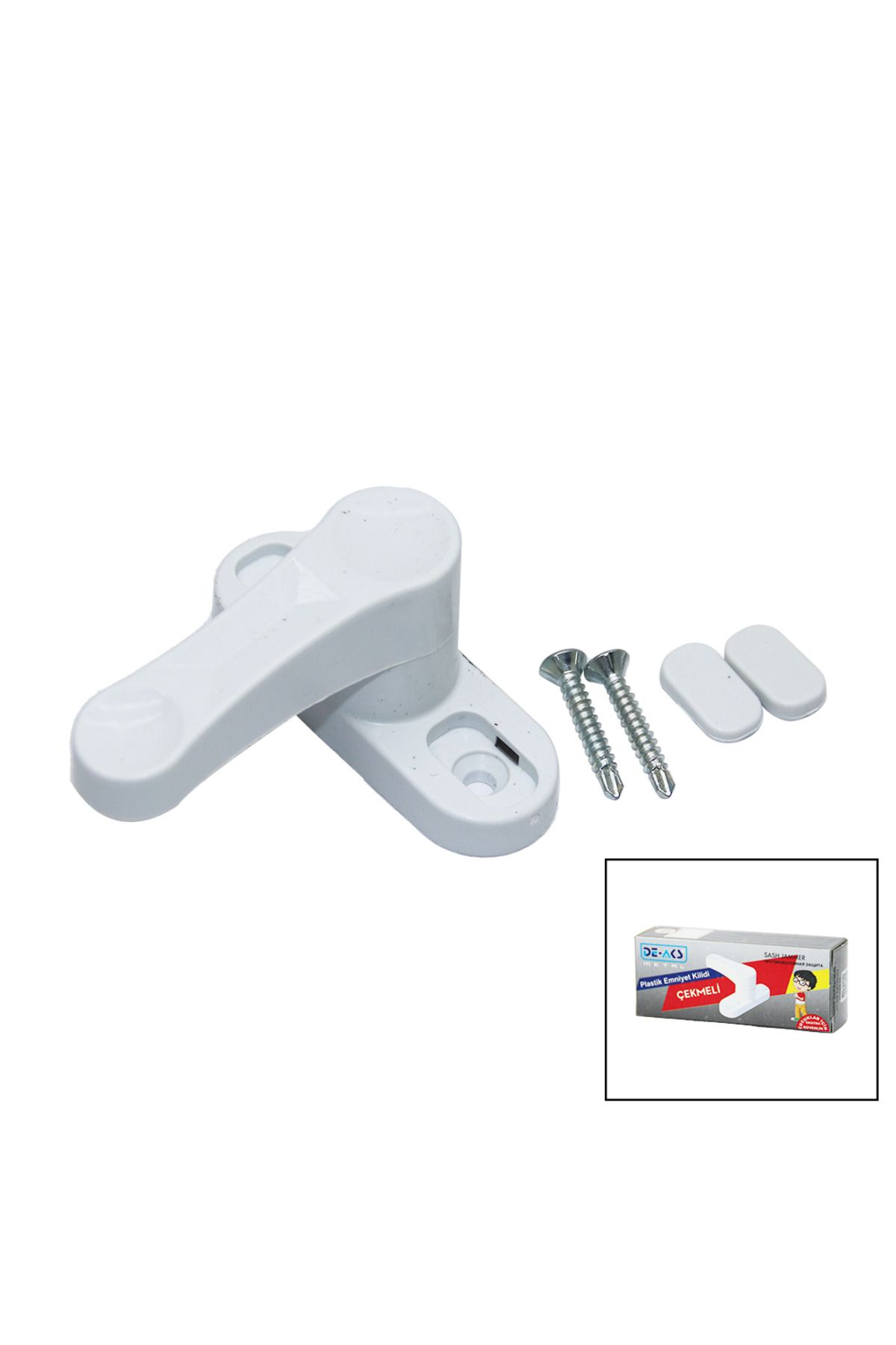 Mena Rise TuonShop PLASTİK BEYAZ ÇEKMELİ EMNİYET KİLİT KUTULU 1122991