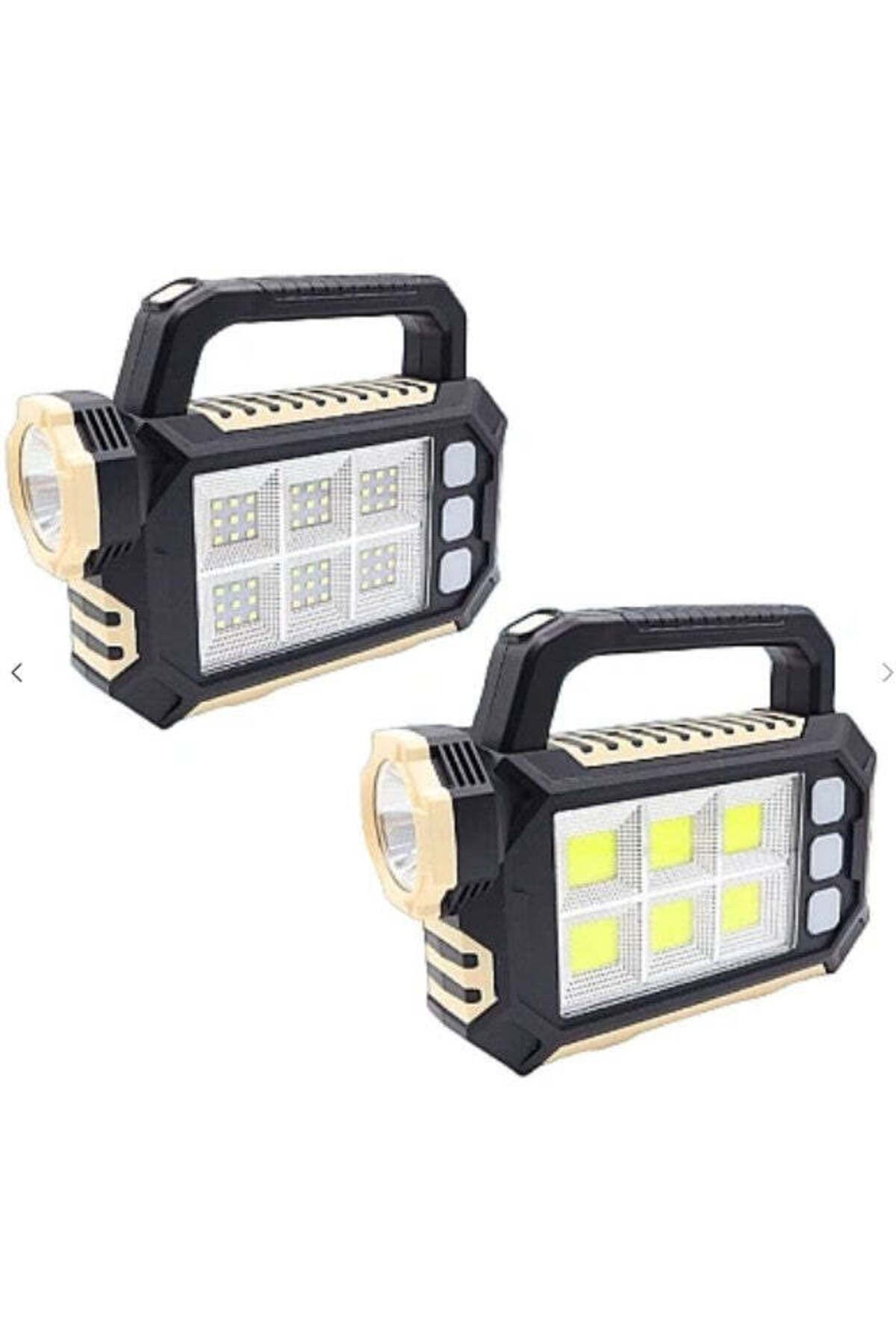 divendi-ro-Solar portable lamp 8029 with 1 LED + 54 COB, flashlight with handle, mobile charging function 4