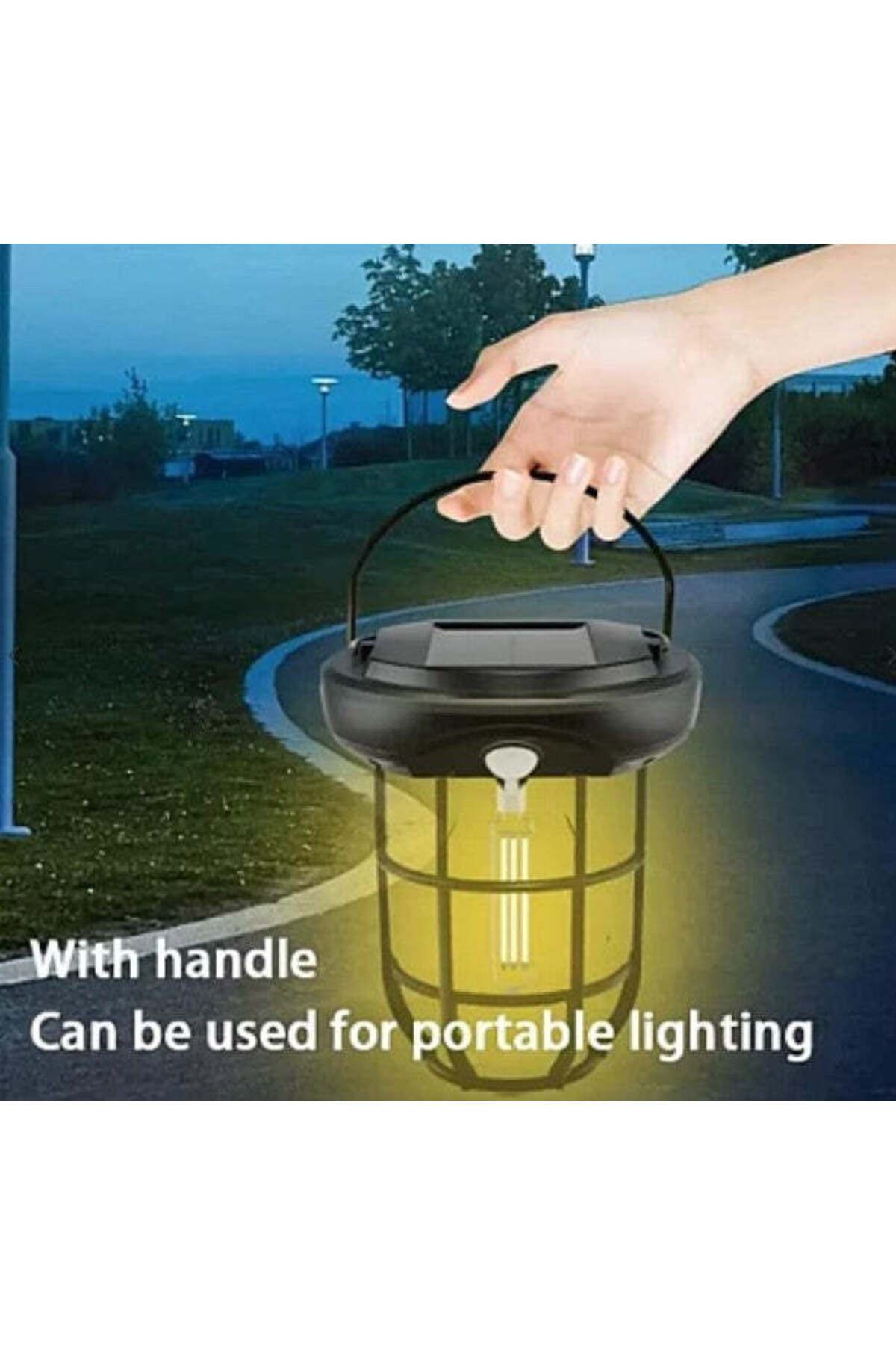 divendi-ro-CL T66 portable solar lamp with 3 COB led COB lantern, with handle 3