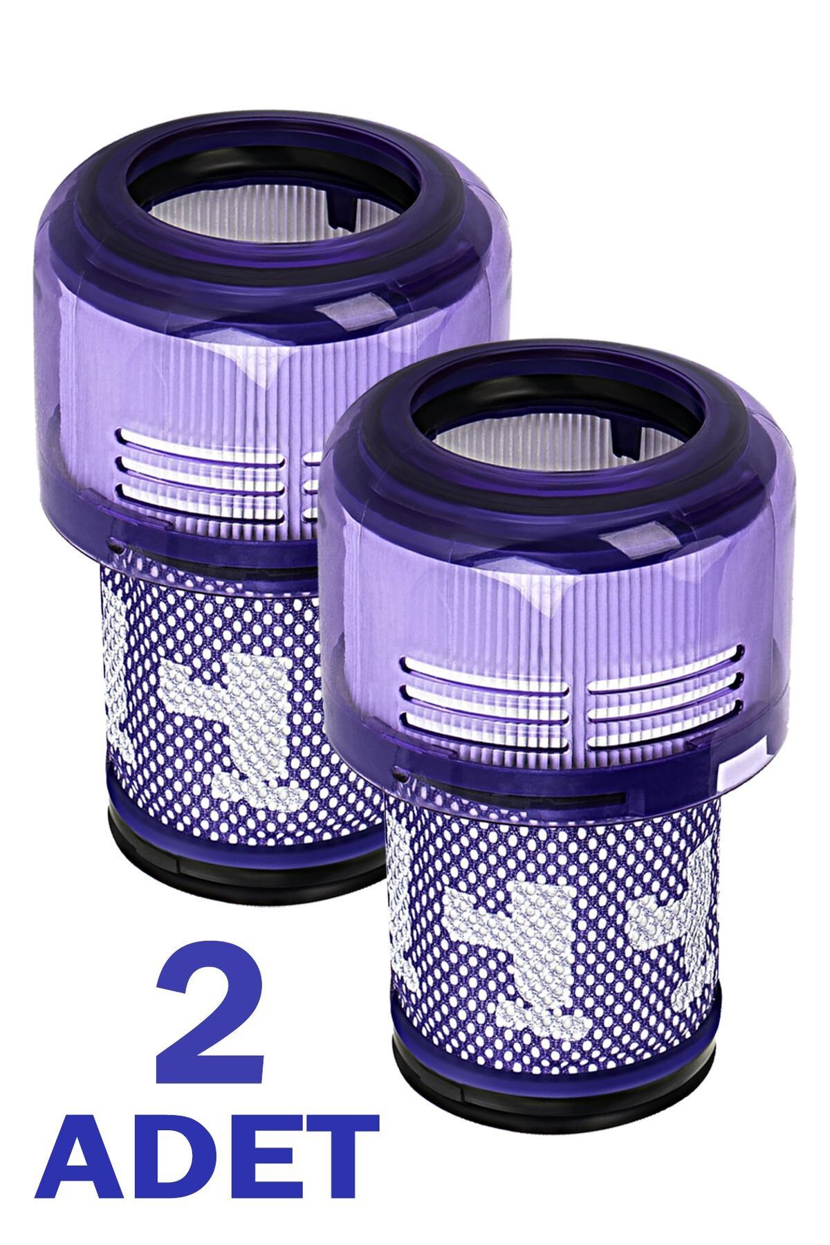 Marketto Dyson V12 Uyumlu Detect Slim 2 ADET Dik Süpürge Hepa Filtresi
