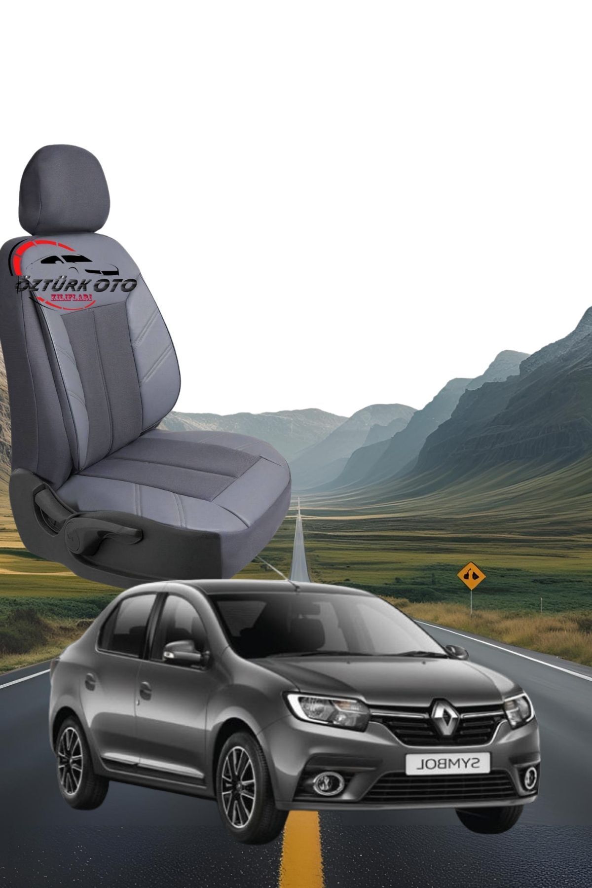 MEVLÜT ÖZTÜRK OTO KILIFLARI Akik Serisi Renault Symbol Tam Set Oto Koltuk Kılıfı