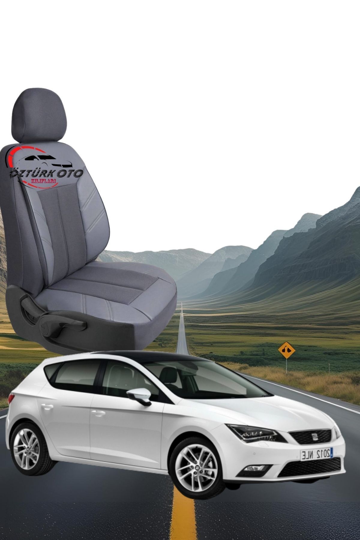 MEVLÜT ÖZTÜRK OTO KILIFLARI Akik Serisi Seat Leon Tam Set Oto Koltuk Kılıfı