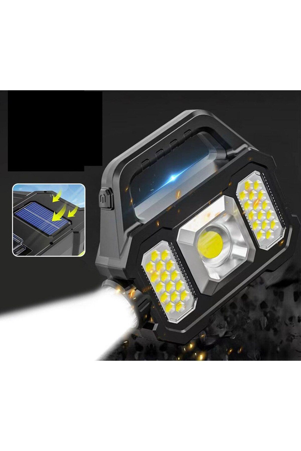 divendi-ro-Solar LED Solar Lantern with COB 5W Side COB 5W 6 Illumination Modes, with handle 2