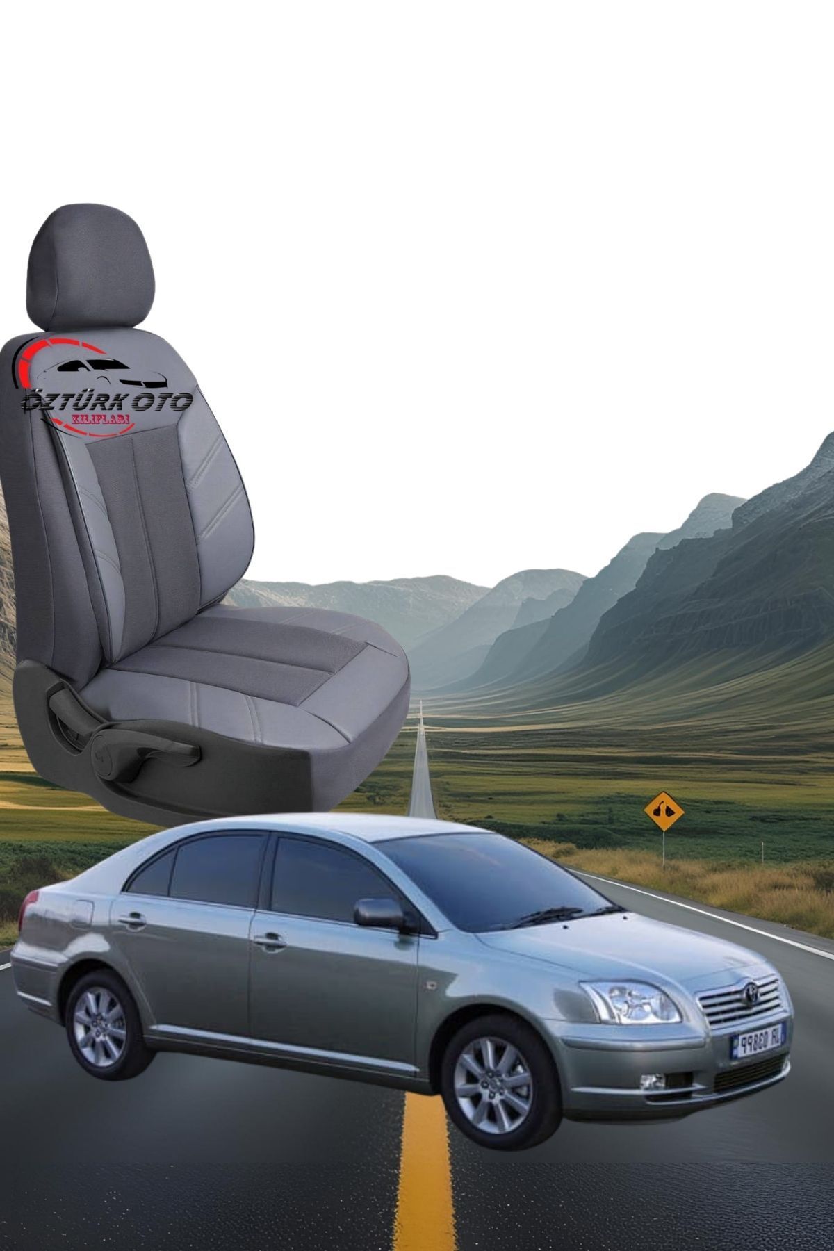 MEVLÜT ÖZTÜRK OTO KILIFLARI Akik Serisi Toyota Auris Avensis Tam Set Oto Koltuk Kılıfı