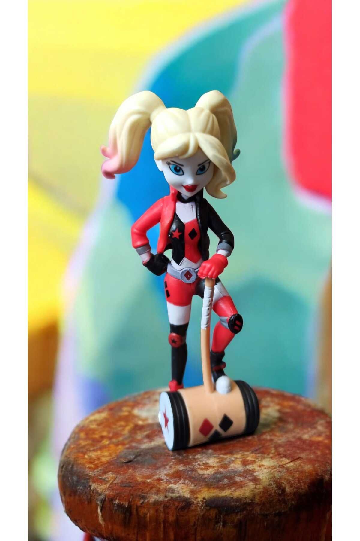 Hureggo vintage harley Quinn harleen frances Quinzal orijinal figür & 10.5 cm