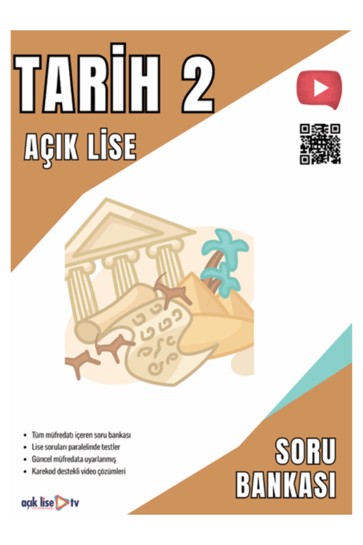 Açık Lise TV Açık Lise TARİH 2 - SORU BANKASI - Güncel Müfredat