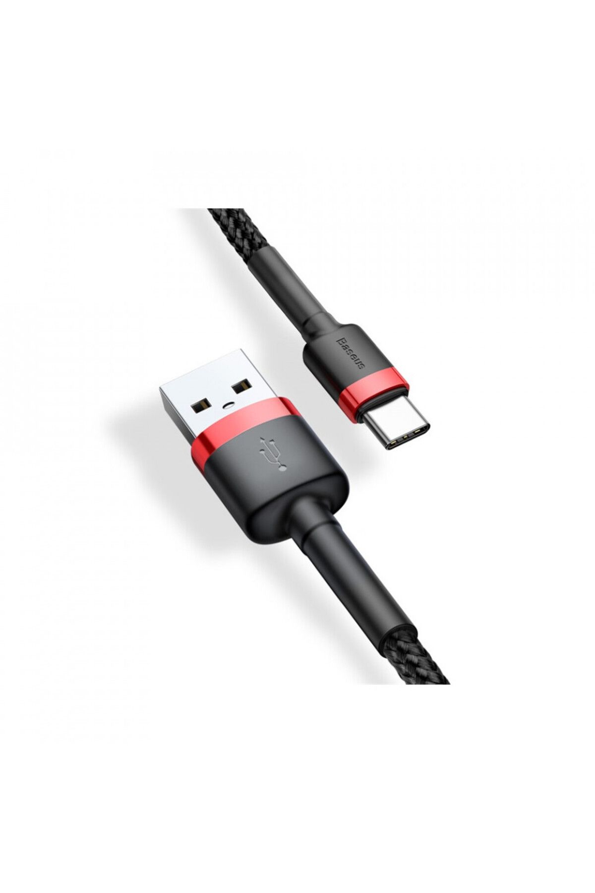 Baseus-Usb Type-c Data Cable, 2a, 3m - Cafule (CATKLF-U91) - Red Black 6