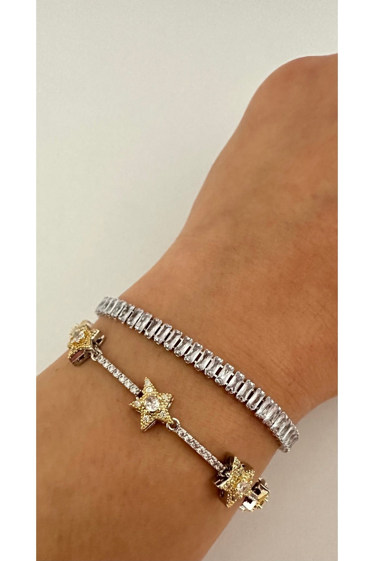 shop Su yolu Sılver bileklik Çelik kararma yapmaz