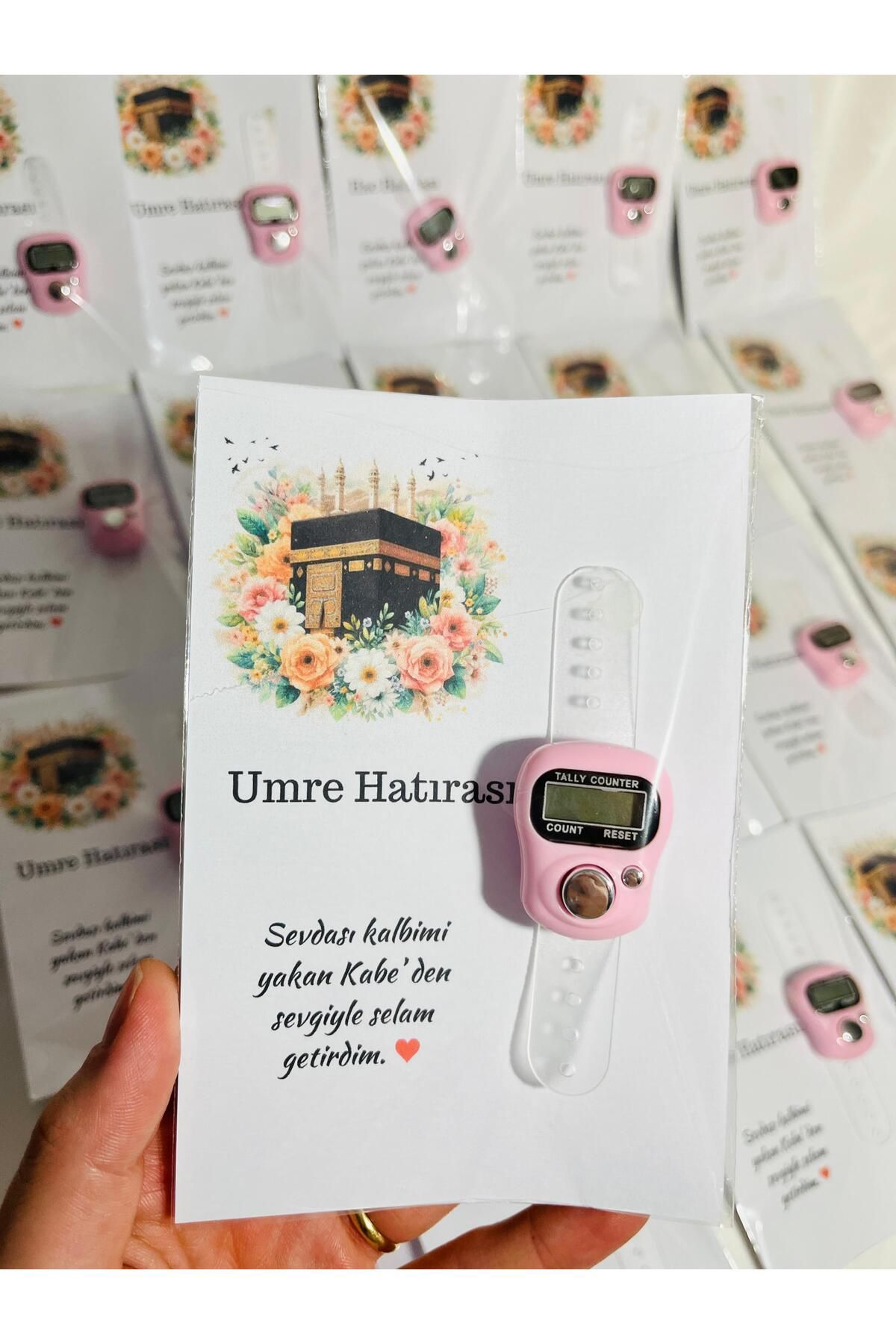 Özlem ZİKİRMATİK UMRE HATIRASI/ HAC HATIRASI/ HEDİYELİK MEVLİD HATIRASI (10 ADETTİR)