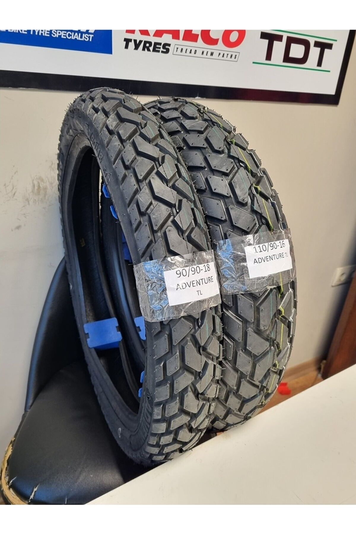 TDT TYRES Honda CMX,Kanuni, Mondial, 90/90-18 Tl Ve 110/90-16 Tl Dubleks Lastik Set