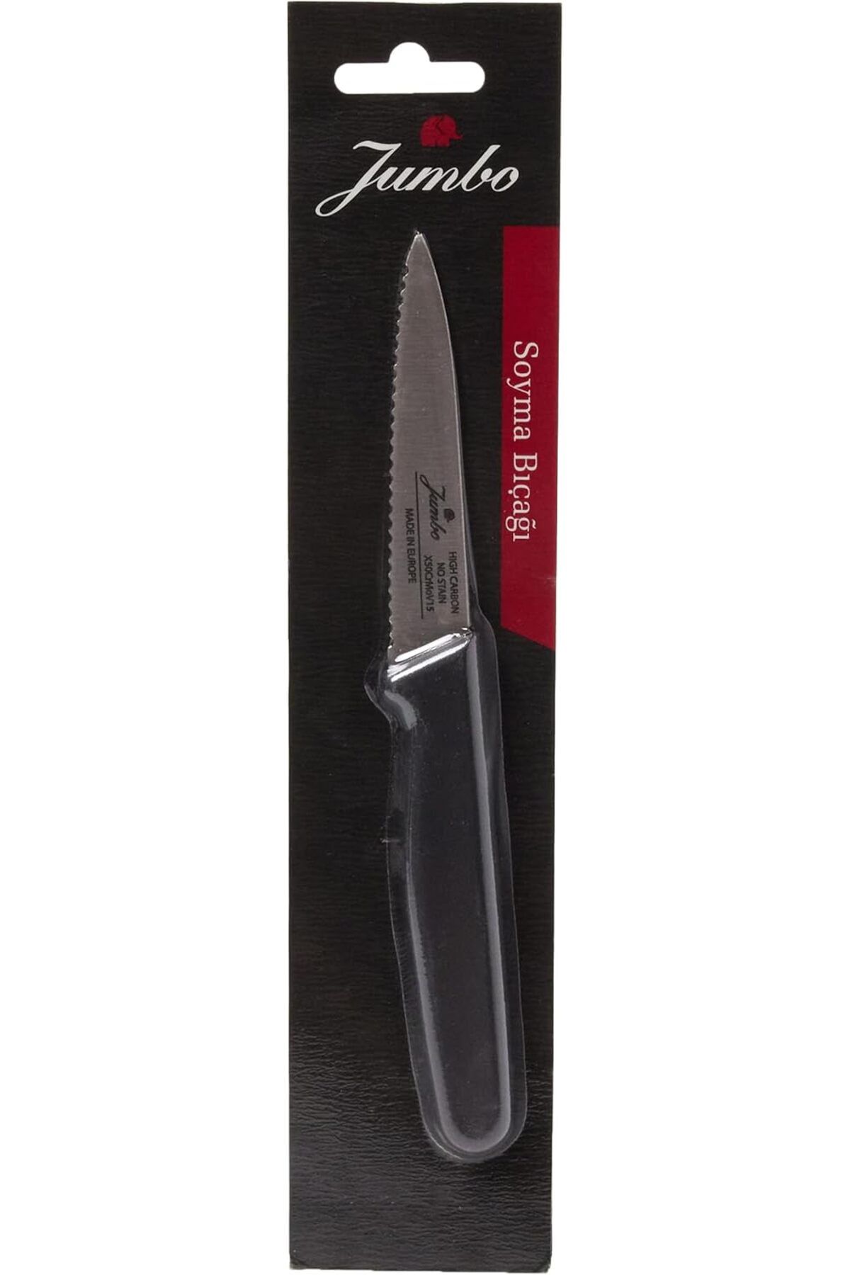 Mena Rise TuonShop Practico Black Tırtıklı Soyma Bıçağı - 9cm 1122991