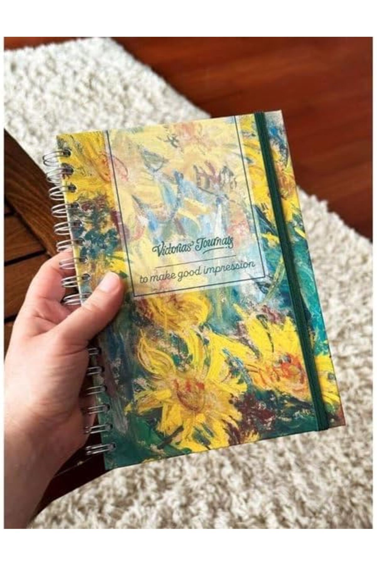 Mena Rise BlackShop Journals Sert Kapaki Spiralli Defter 17x24 cm 90 gr. 96 yp.Çizgili 1064272
