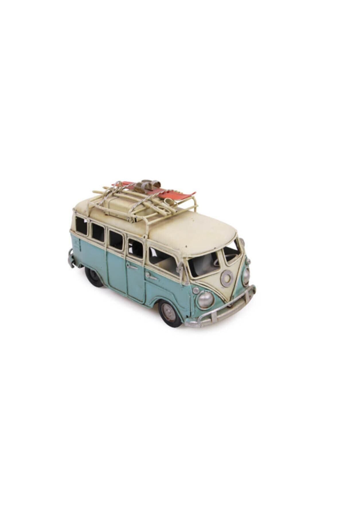 ERC Mavi Beyaz Nostaljik Metal Vosvos Minibüs 1210a-5431